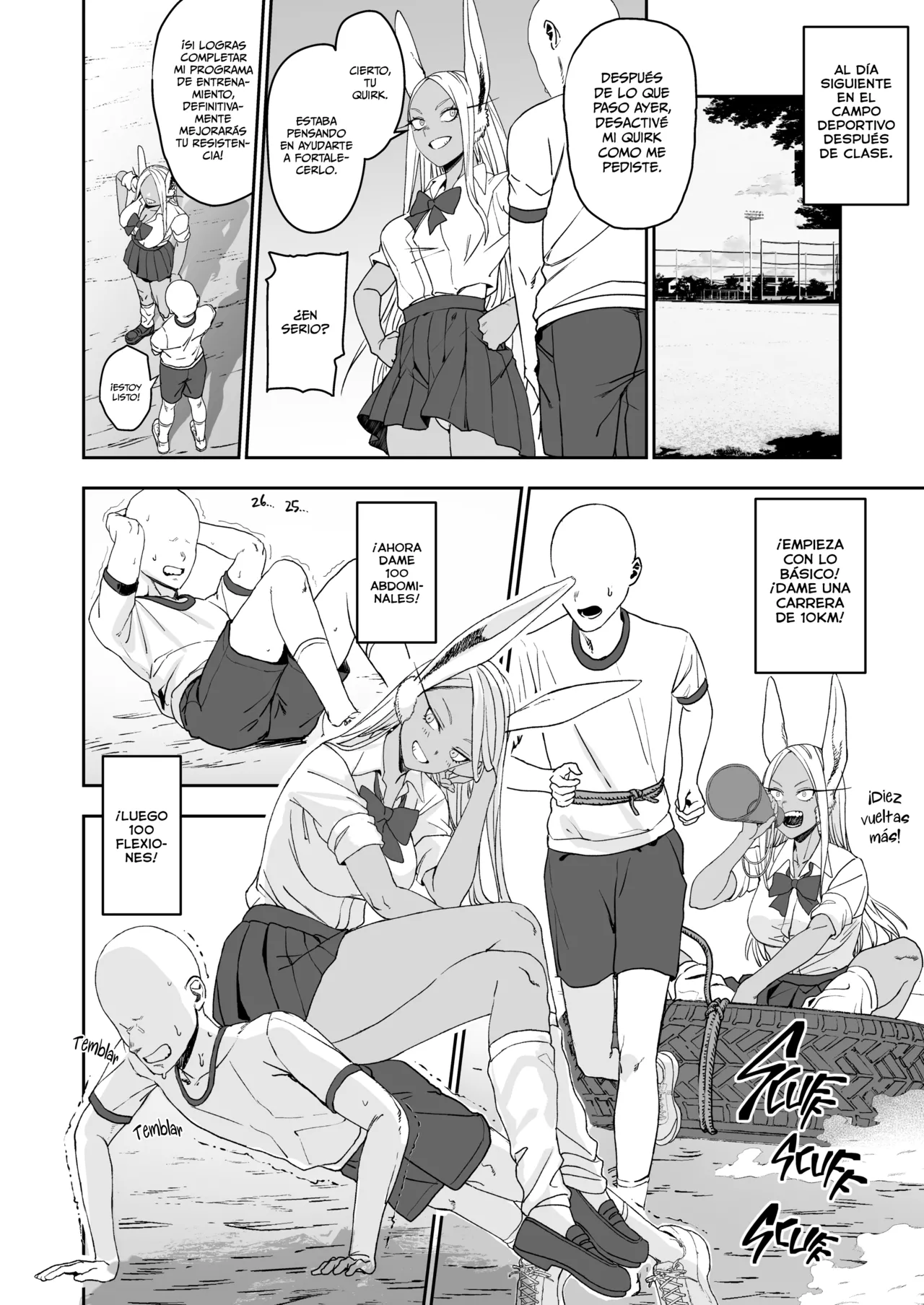 JK Mirko no Maruhi Training - JK MIRKO's Secret Training | Programa de Entrenamiento Secreto de Mirko page 11 full