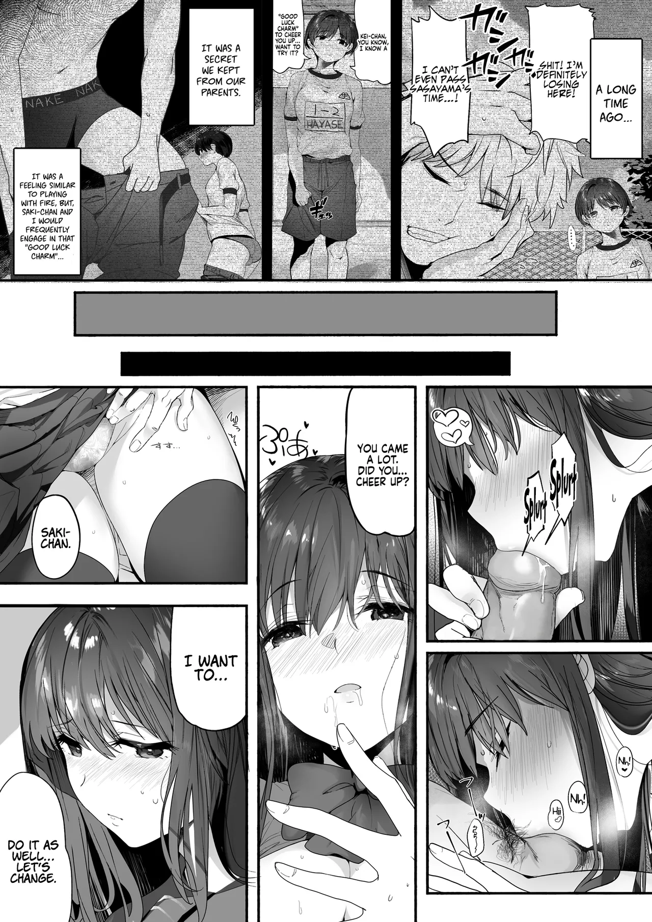 Suieibu no Seisokei Osananajimi ga DQN ni Moteasobareru Ichibushijuu | The Whole Story of My Neat Childhood Friend in the Swimming Club Being Toyed With by a Dumbass page 11 full