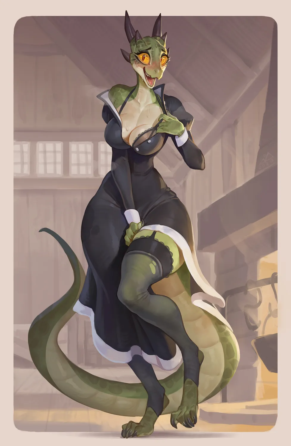 Lusty Argonian Maid page 12 full