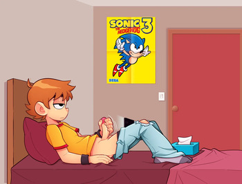[Enf-Lover] Scott gets caught and has an affair (Scott Pilgrim) cover
