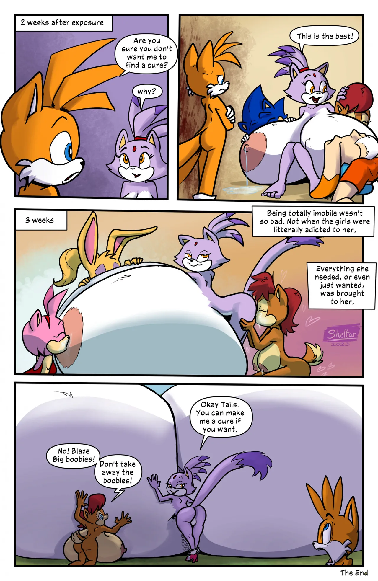 Blazing Boobies page 5 full