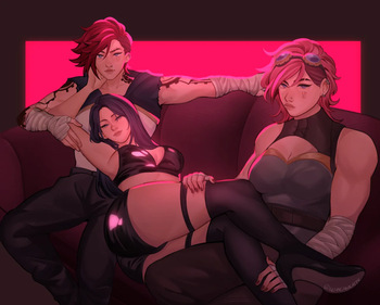 [Lesbeanlatte] CaitxVixVi / VixCaitxCait (Arcane: League of Legends) cover