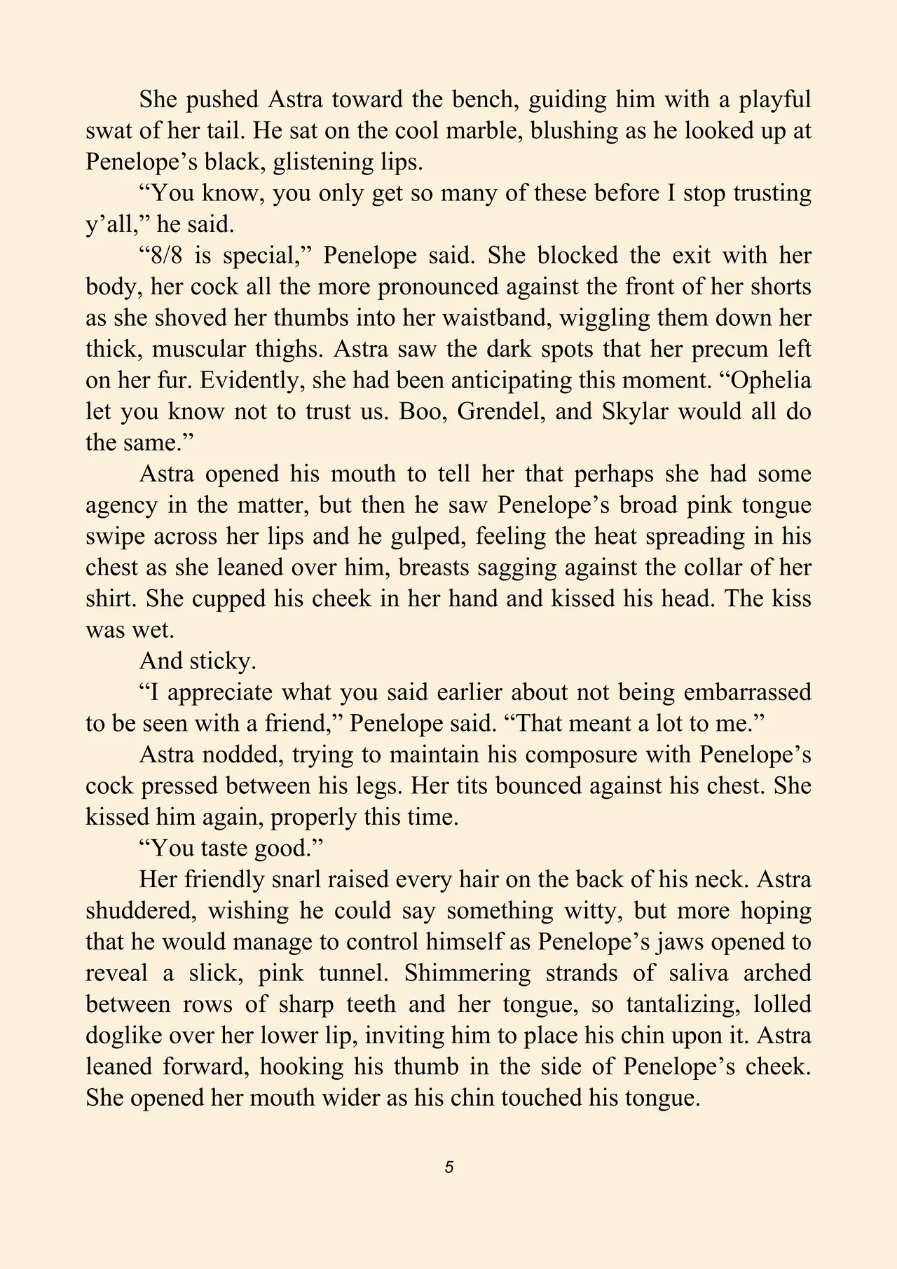 Stop Digesting my Darling special page 9 full