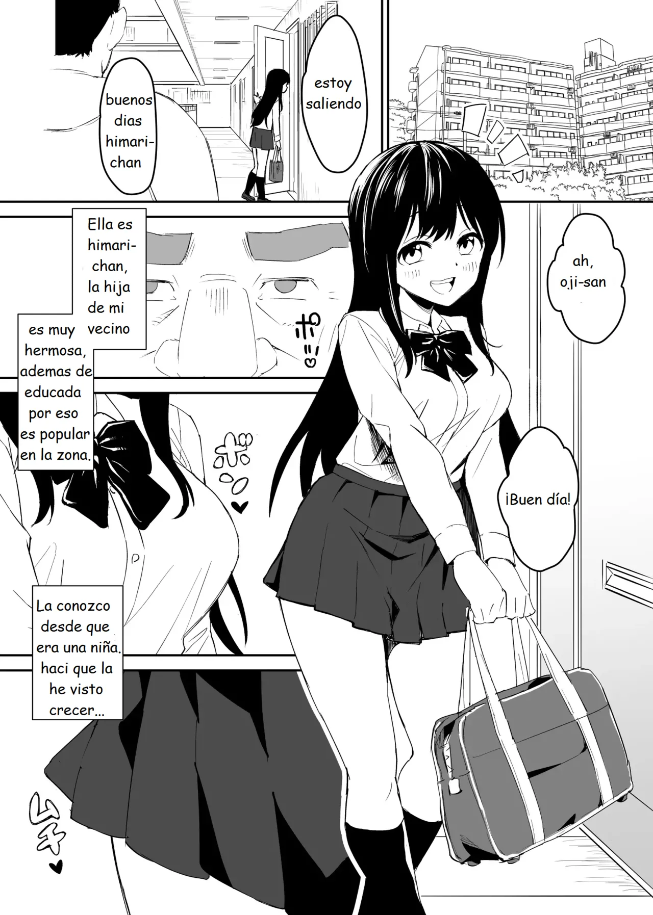 Kimokute Mushoku no Ojisan  ga Bishoujo JK no Shojo Manko ni Musekinin Nakadashi shitara Yorokonde Kuremashita. | Un Asqueroso Viejo Desempleado  se Alegró cuando le Hizo un Irresponsablemente Creampie al Coño Virgen de una Hermosa JK. page 7 full