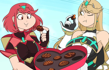 [ComicalWeapon] Love for All - Pyra & Mythra + Korsica & Peppermint cover