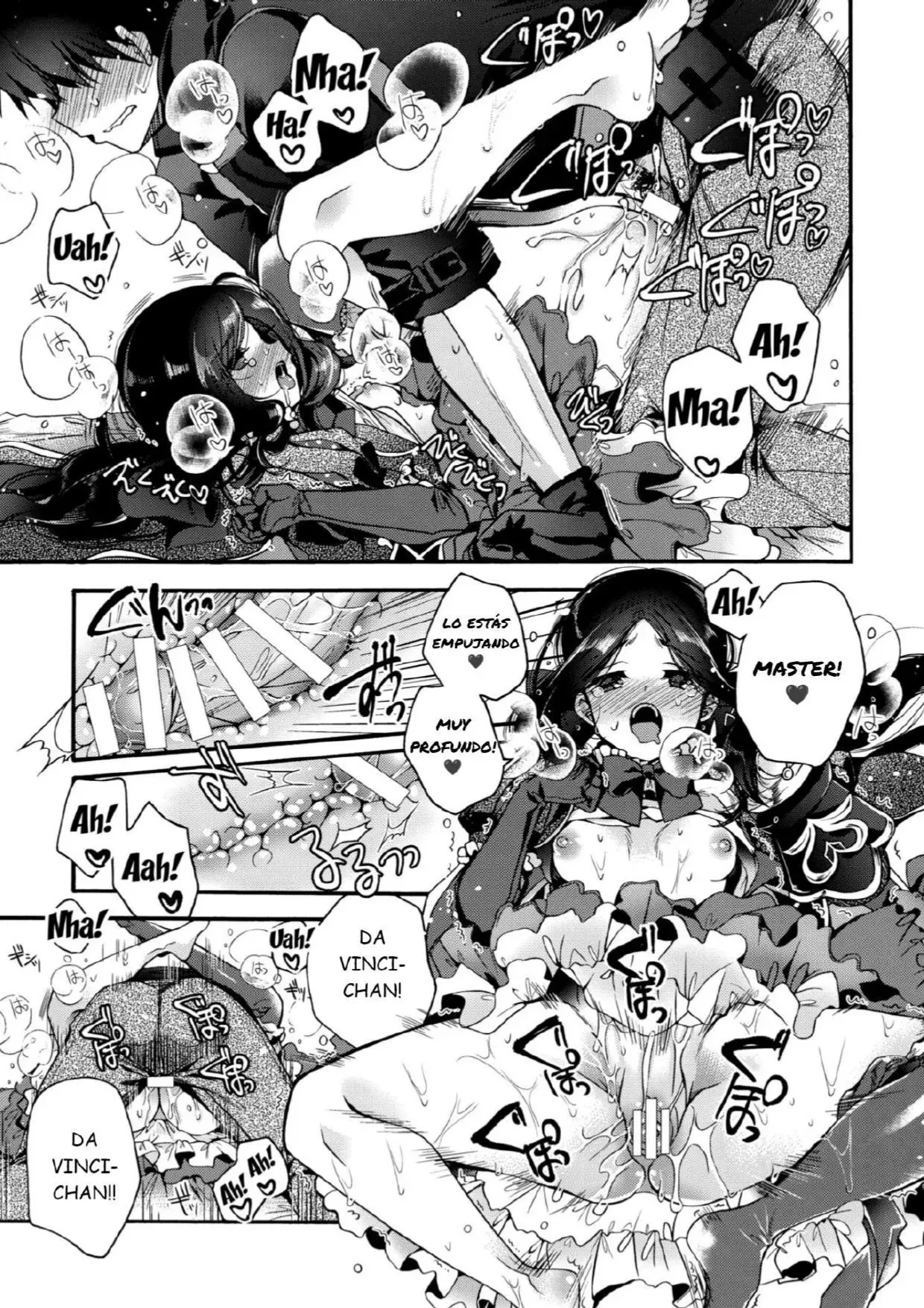 Peropero Rinch-chan!!! | ¡¡¡Lamiendo a Vinci-chan!!! page 12 full