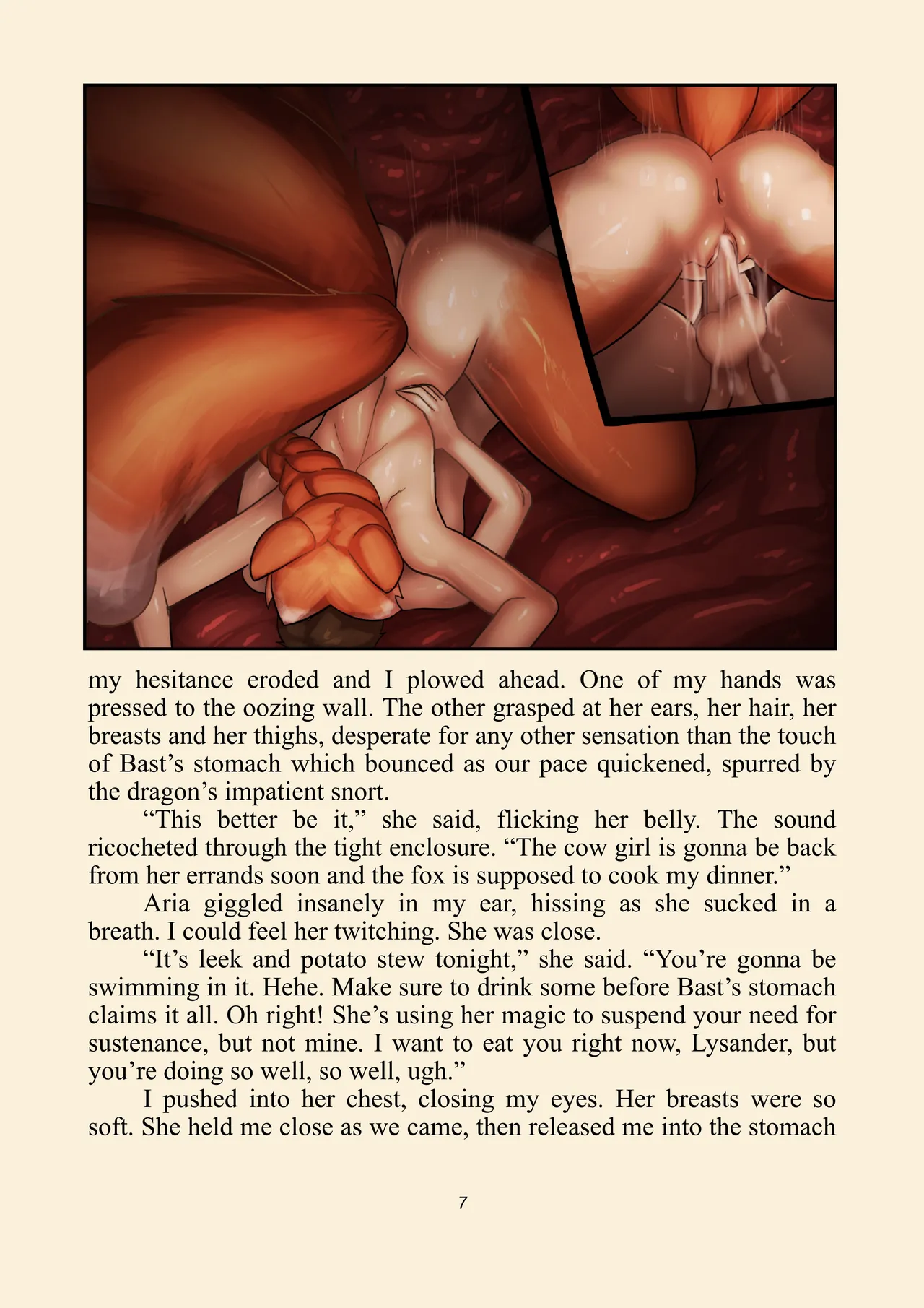 Stuck in another world where all the girls want to fuck and eat me 5 page 12 full