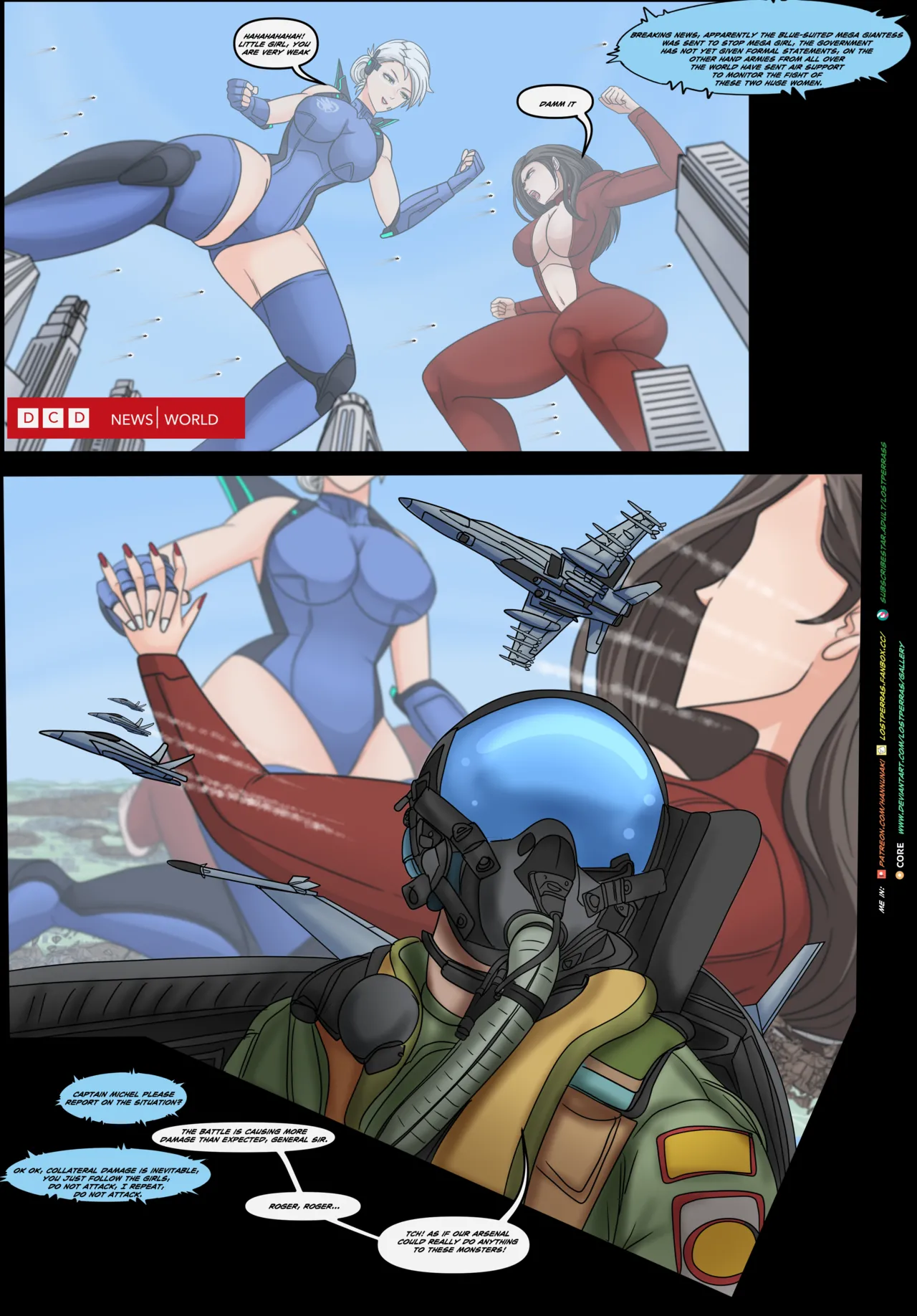 Don’t Mess With MEGA GIRL page 11 full