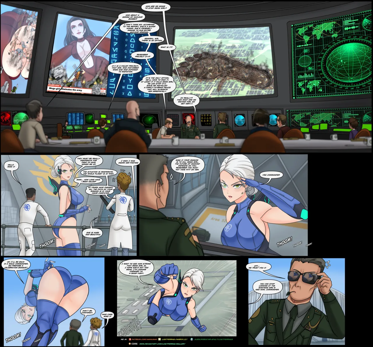 Don’t Mess With MEGA GIRL page 6 full