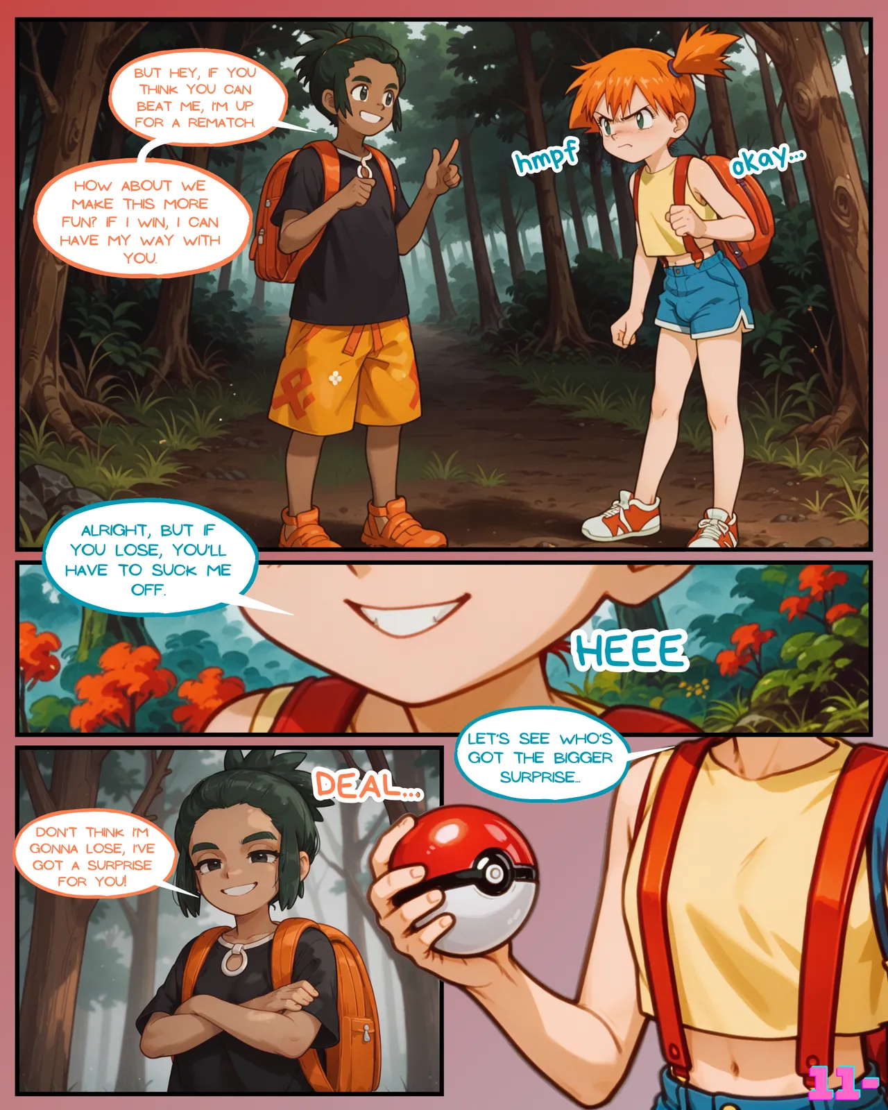 Taming the fire page 12 full