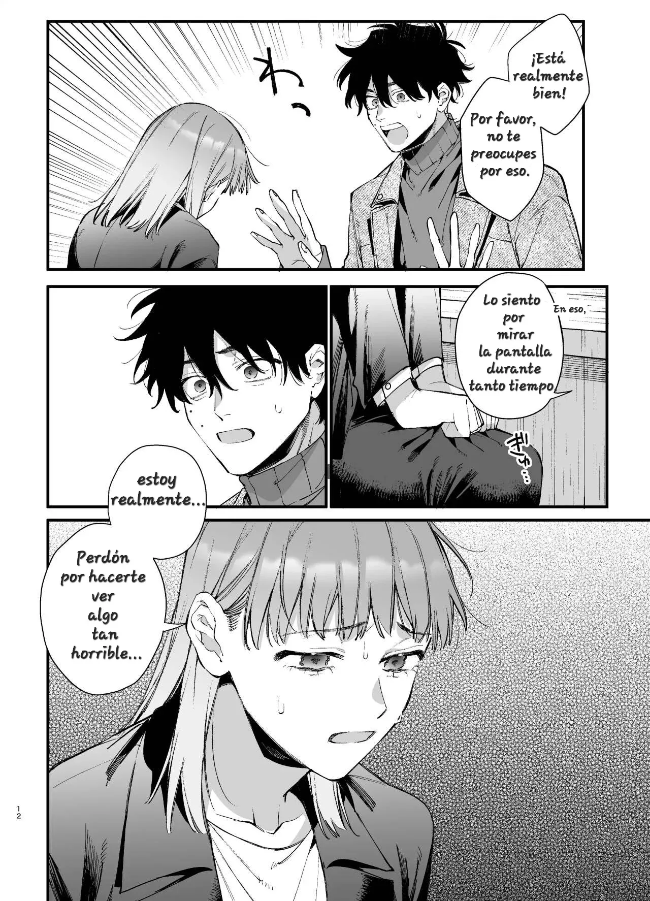 Kawaisou na Kimi ga Ichiban Kawaii ~Inu-kei Shuuchaku Danshi Haru-kun no Shitsuke Koubi~ | Eres más Adorable Cuando das Pena ~El Sexo Disciplinario del Chico Obsesivo Estilo Golden Retriever, Haru~ page 12 full
