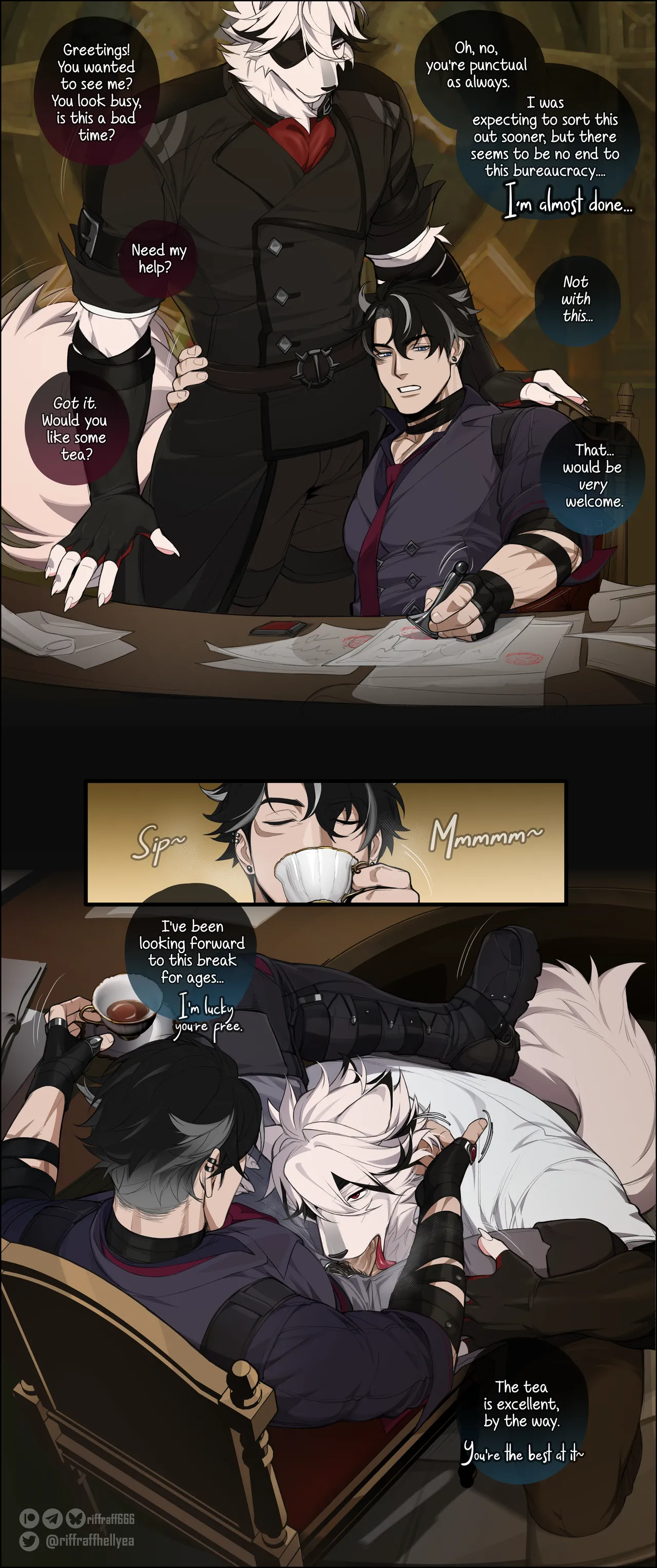 Lycaon/Wriothesley page 1 full