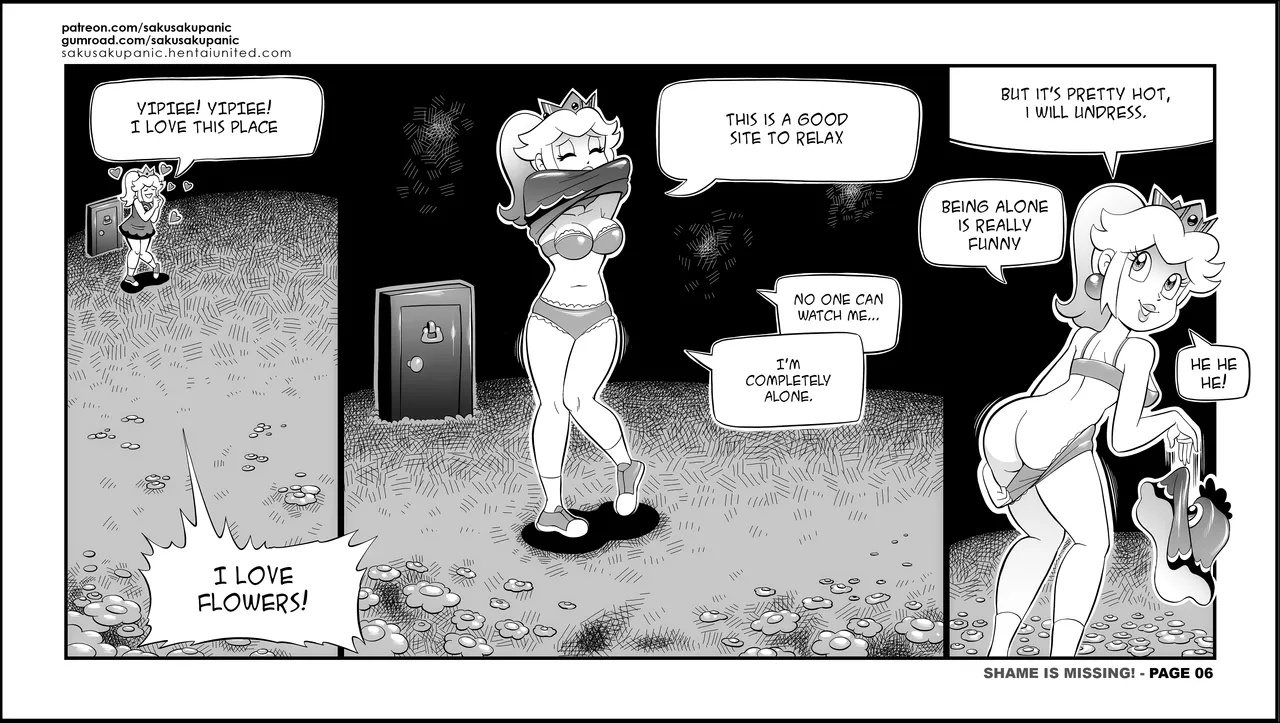 Love/Shame Is Missing Super Mario Bros0 page 7 full