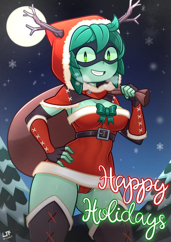 [Lezaki] Huntress Wizard christmas present (Adventure Time) cover