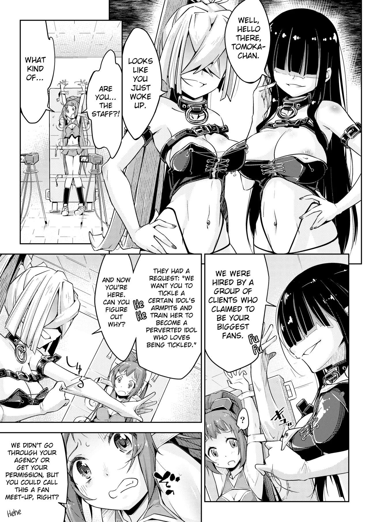 Armpit Idol Ultimate Tickling Training page 6 full