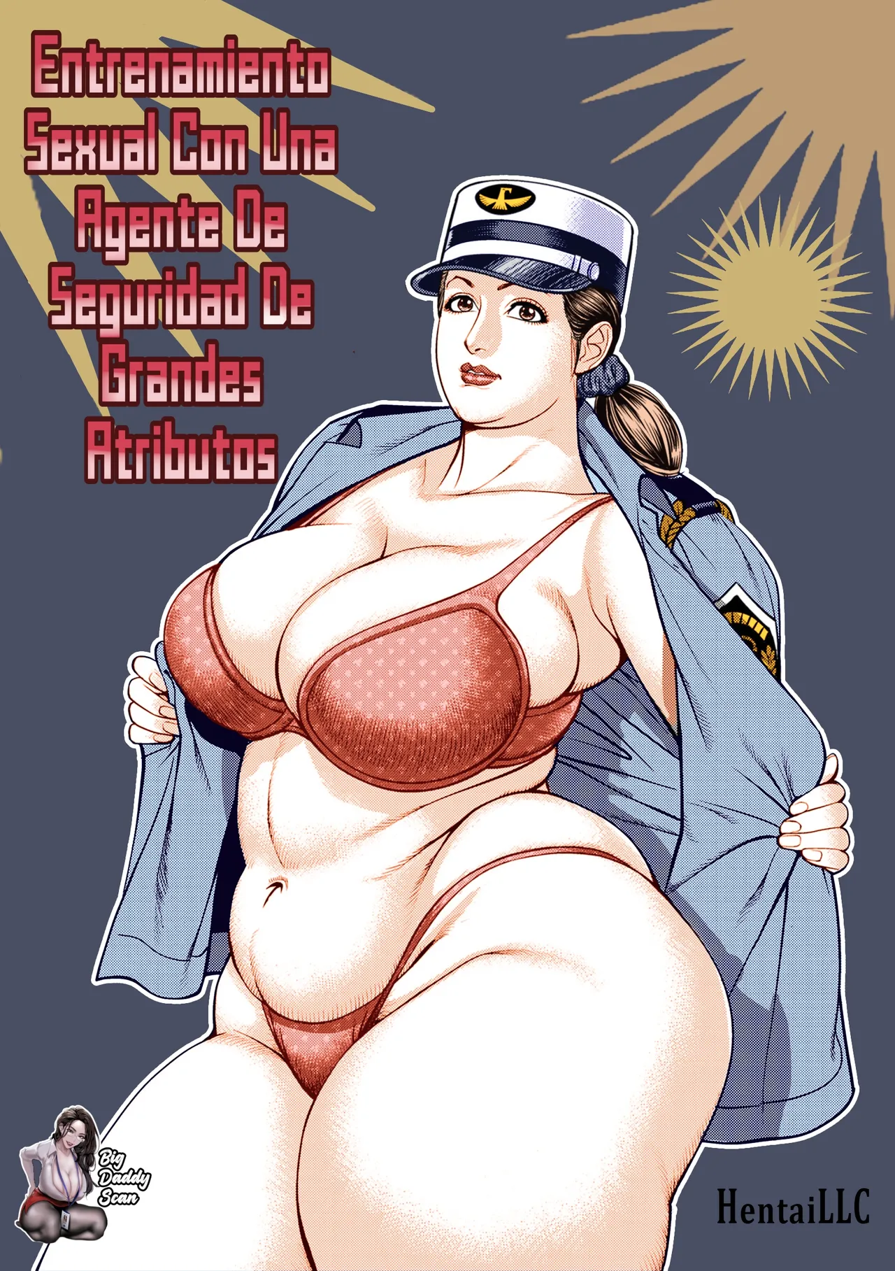 enor Daietsu Kyojiri Onna Keibi Mitsugi no Inryoku Kenshuu | Entrenamiento Sexual Con Una Agente De Seguridad De Grandes Atributos page 1 full