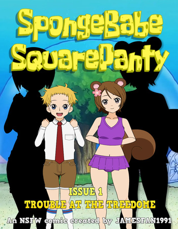 (Skyscream3) SpongeBabe Squarepanty (Issue 1) cover