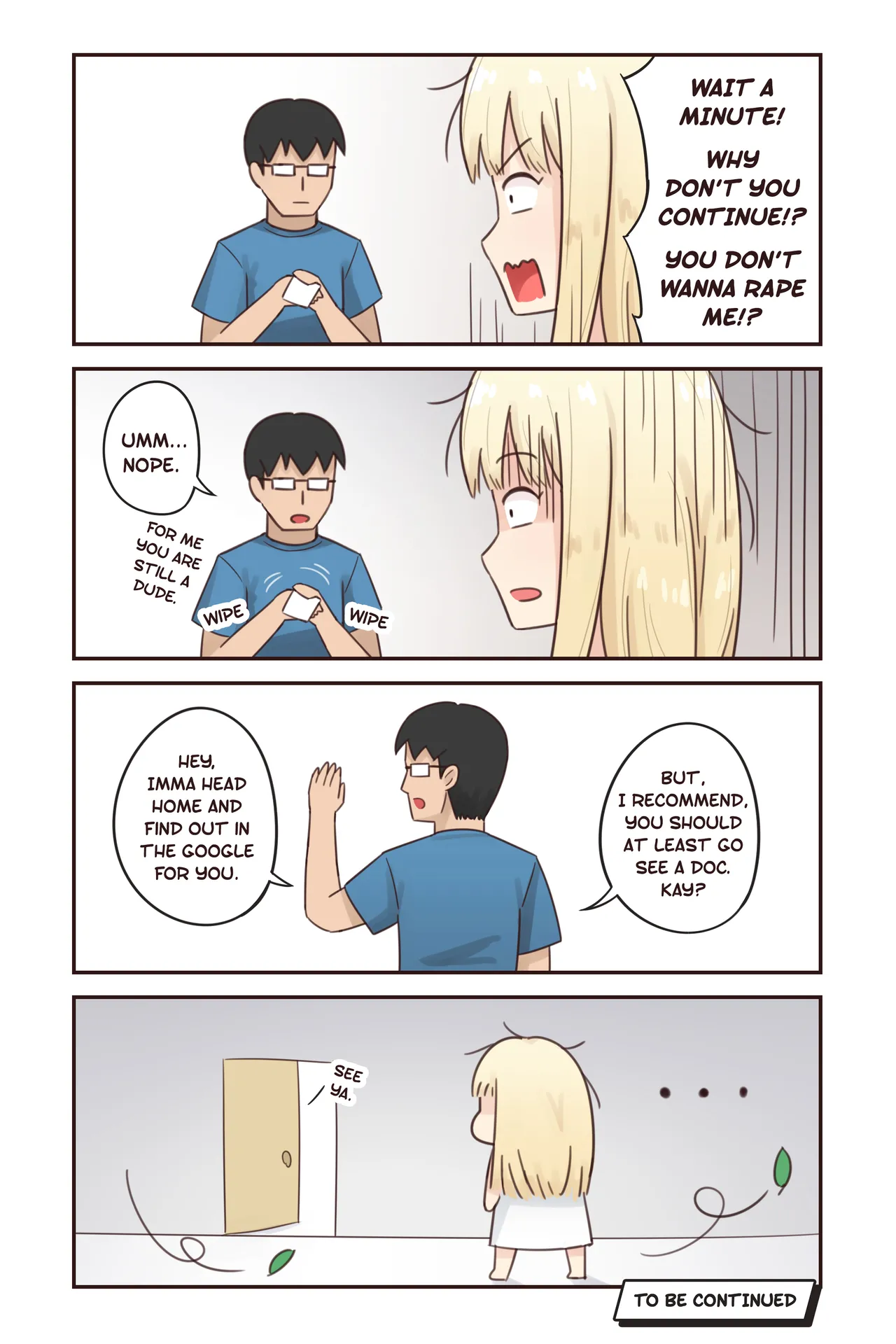 I Turned Into a Girl But NO ONE Fucks Me! page 9 full