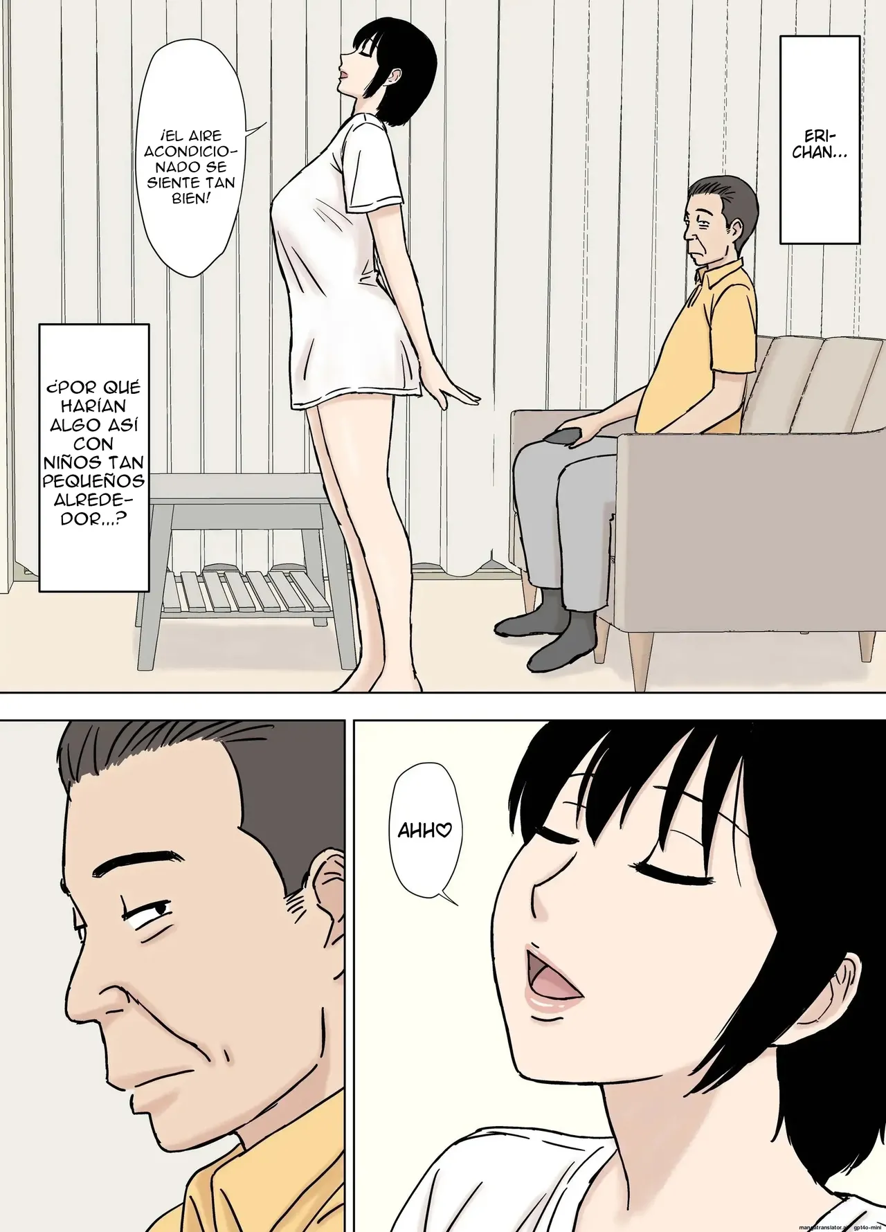 Fushidara Musukoyome no Gifuijiri | La Nuera Libertina También Hace Travesuras con su Suegro page 3 full