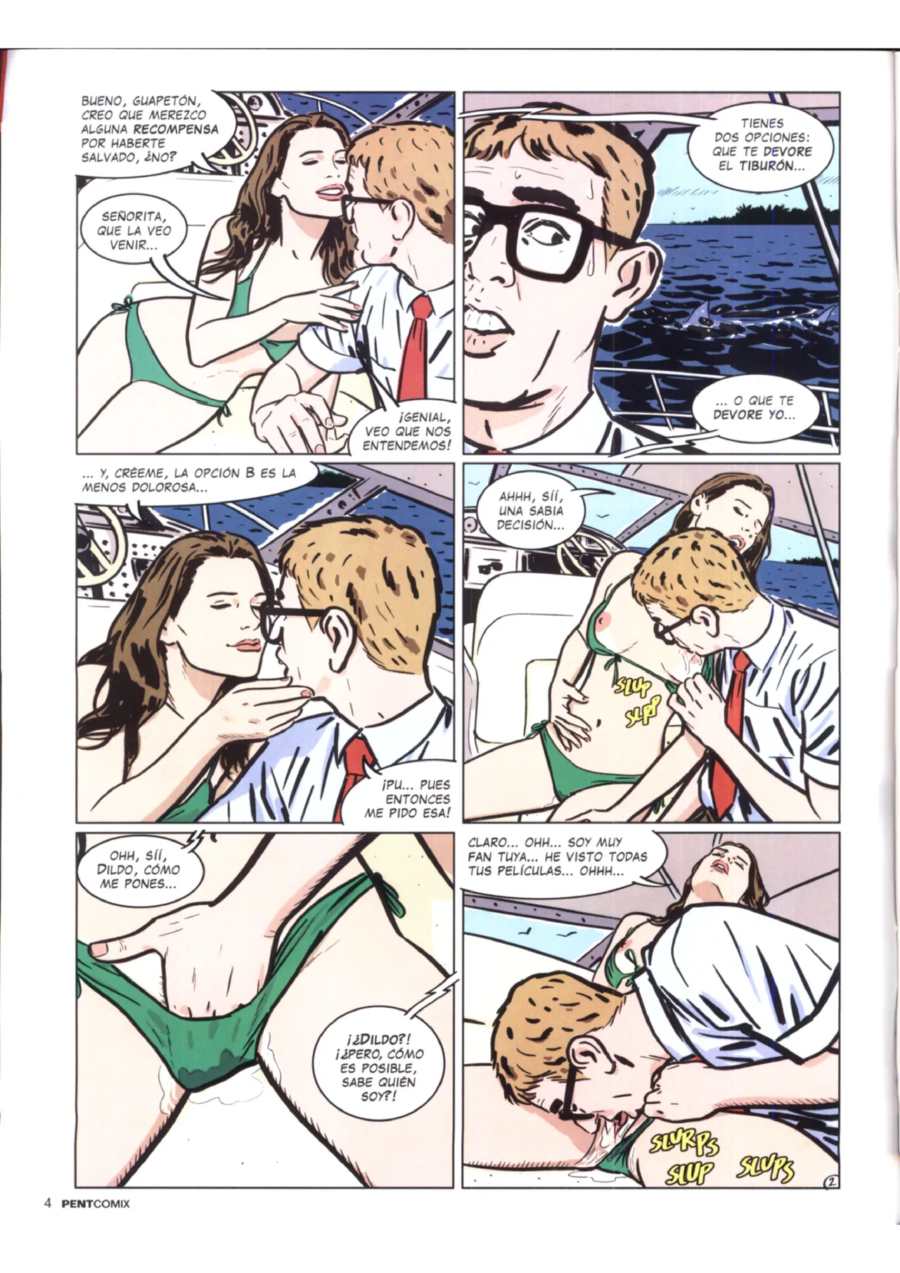 Penthouse Comix #96 page 4 full