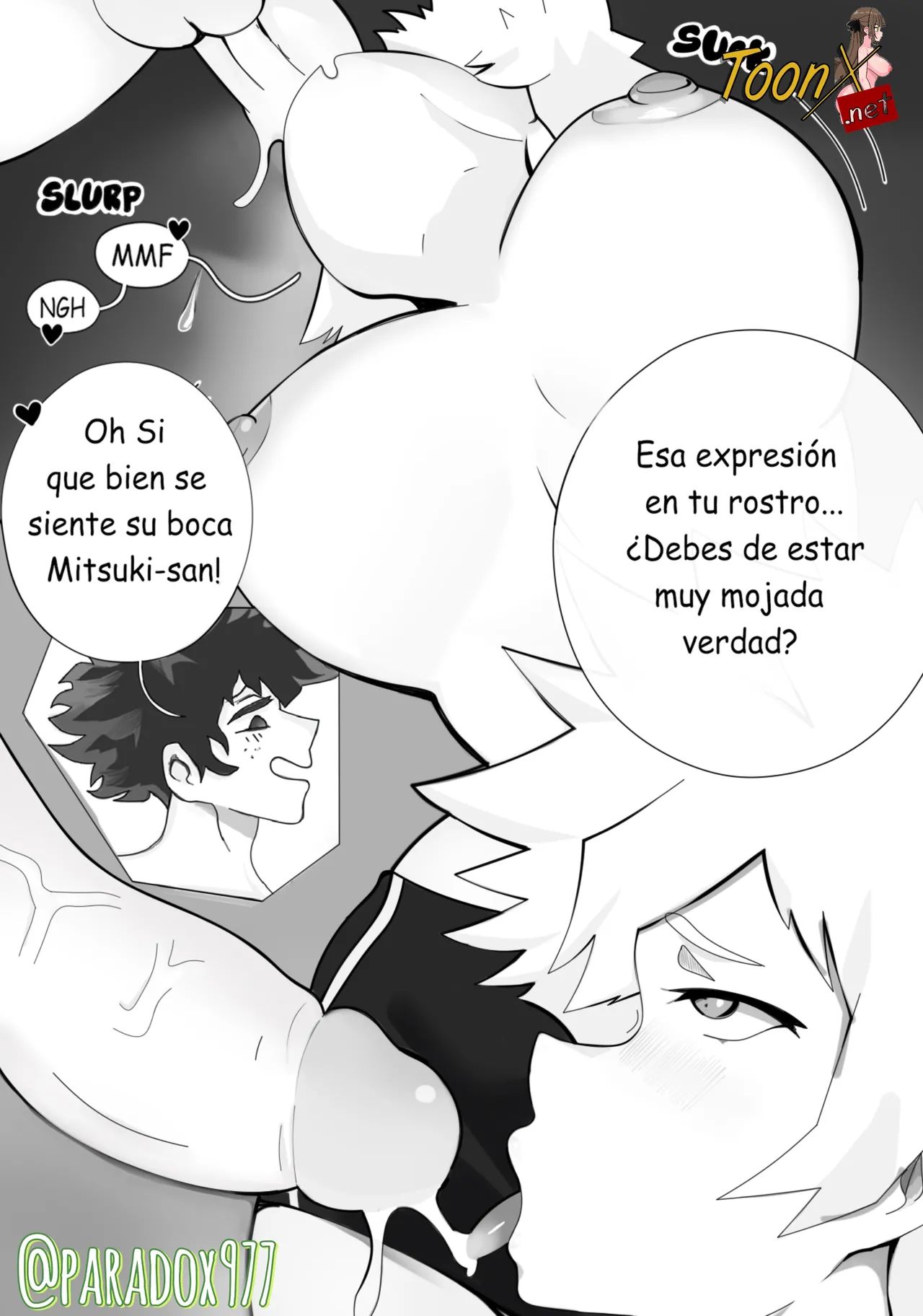 Paradox977 - Mitsuki bakugo - oneshot page 3 full