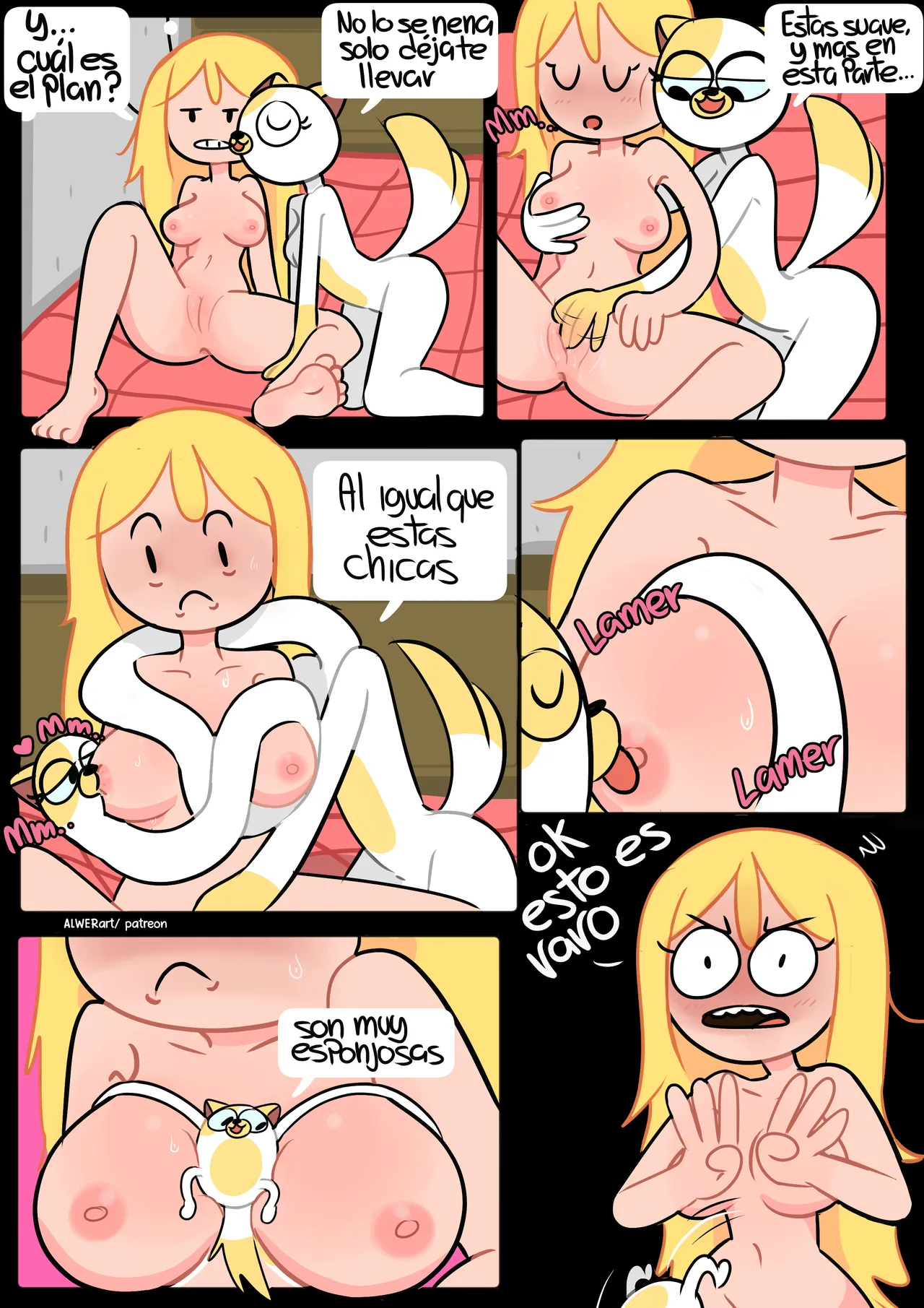 Fionna y Cake: Un Nuevo Trabajo page 5 full