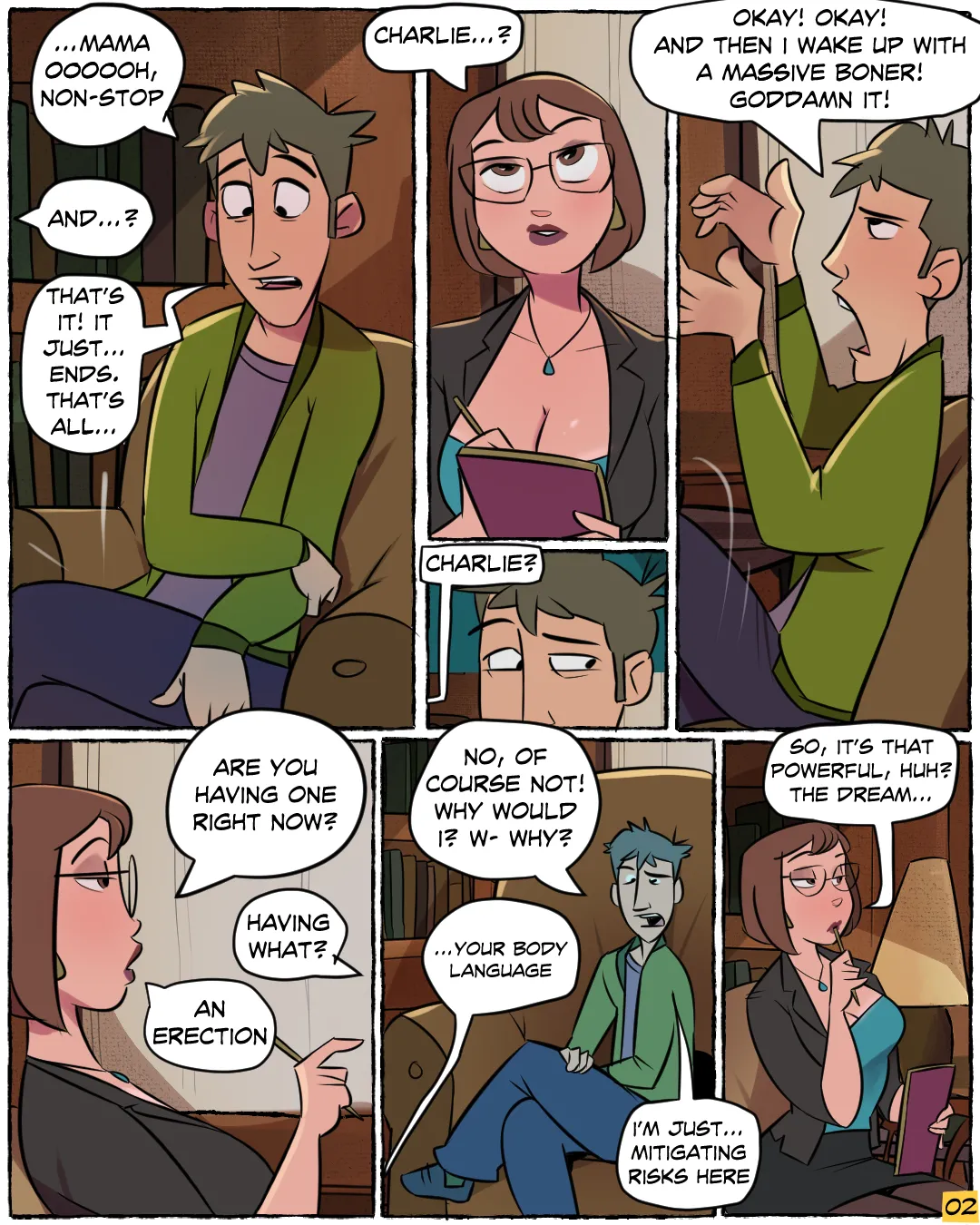 NymphoSophia - First Session page 4 full