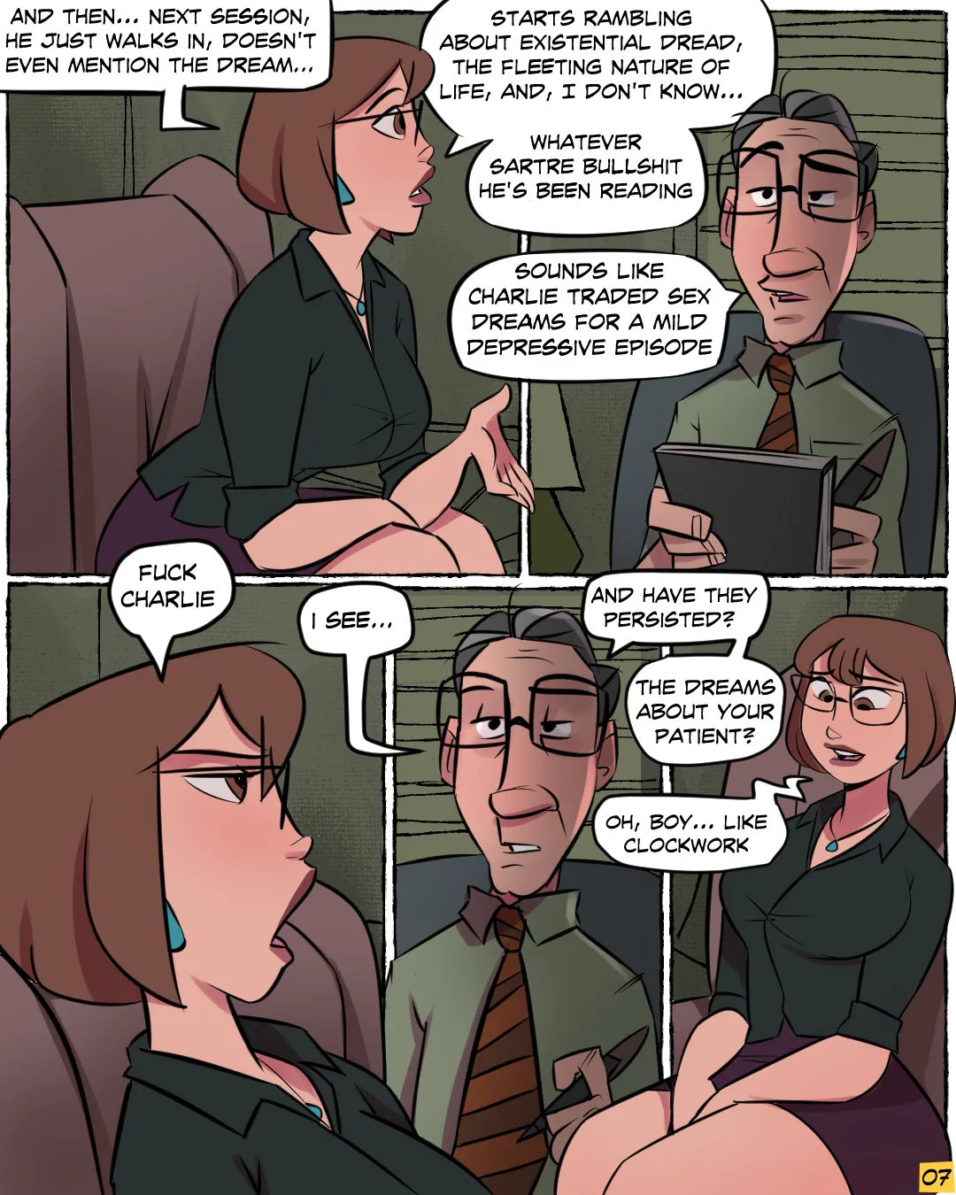 NymphoSophia - First Session page 9 full