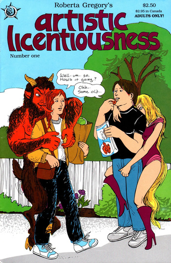 [Roberta Gregory] Artistic Licentiousness #1 [English] cover