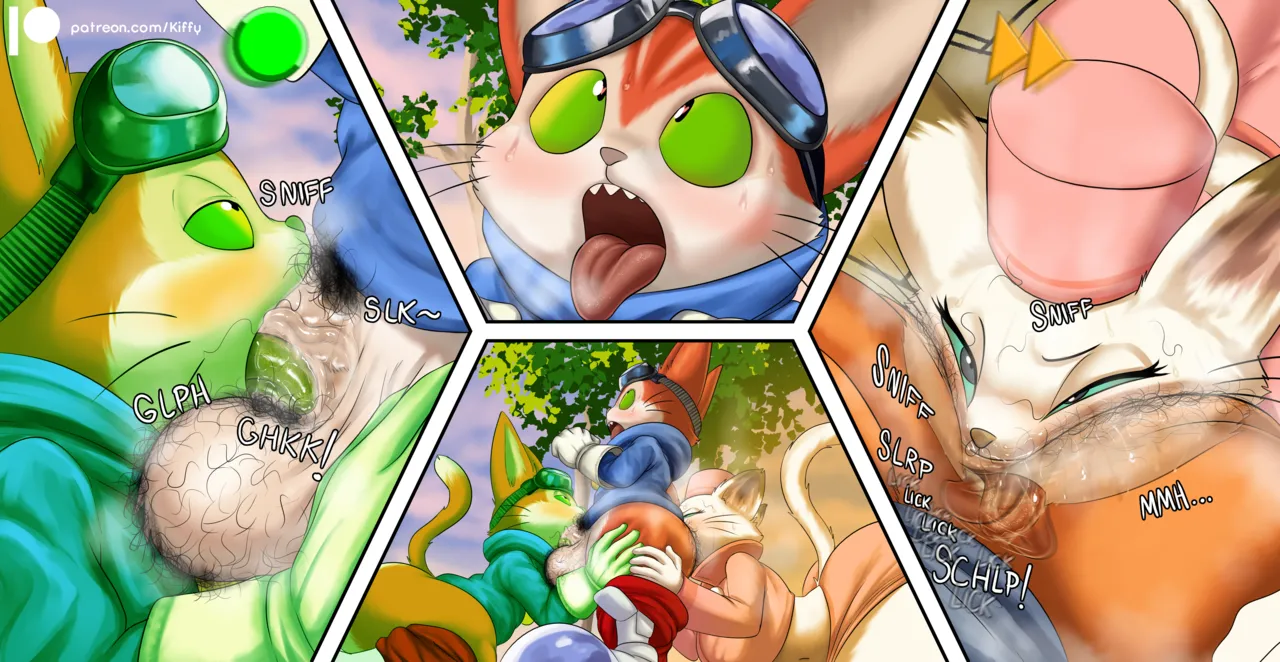 Blinx and Catherine The Ass Sniffer page 8 full