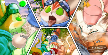 [Kiffy] Blinx and Catherine The Ass Sniffer (Blinx: The Time Sweeper) cover