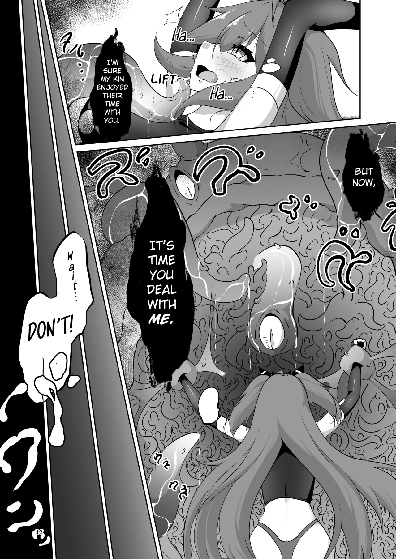 Masou Shoujo Natsumi Haiboku no Kusuguri Jigoku |  Magical Girl Natsumi's Defeat in Tickling Hell page 12 full