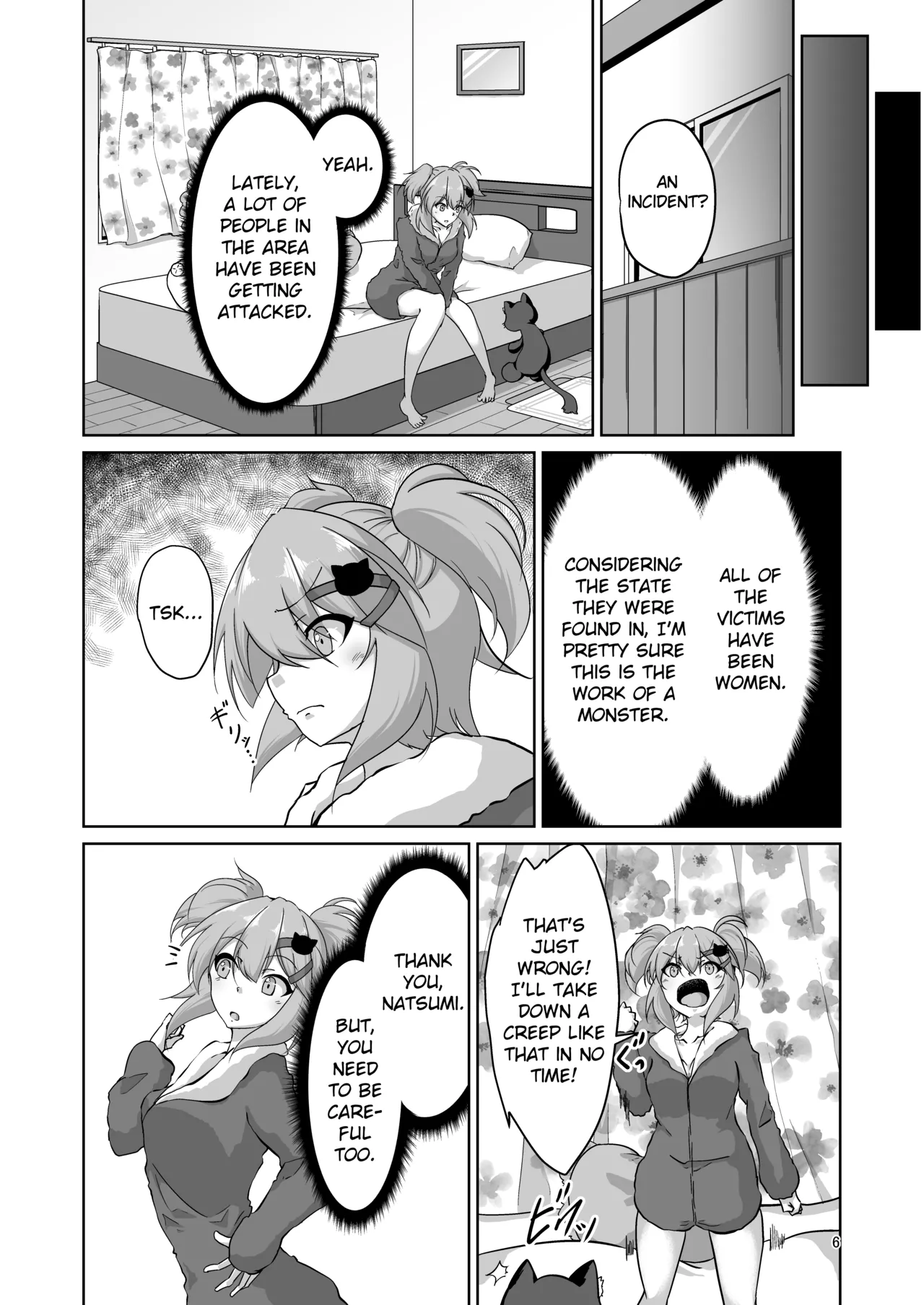 Masou Shoujo Natsumi Haiboku no Kusuguri Jigoku |  Magical Girl Natsumi's Defeat in Tickling Hell page 5 full