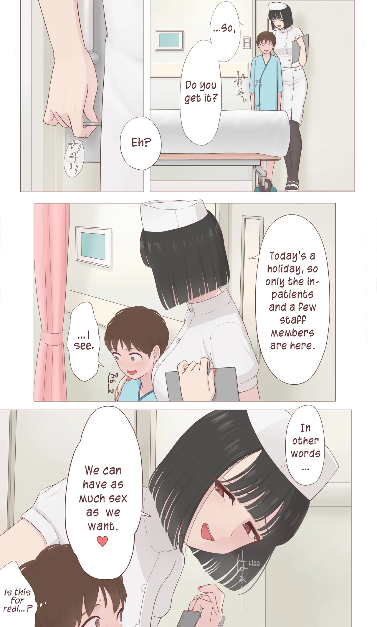 Choushin Nurse-san Manga | Tall Nurse Manga page 4 full