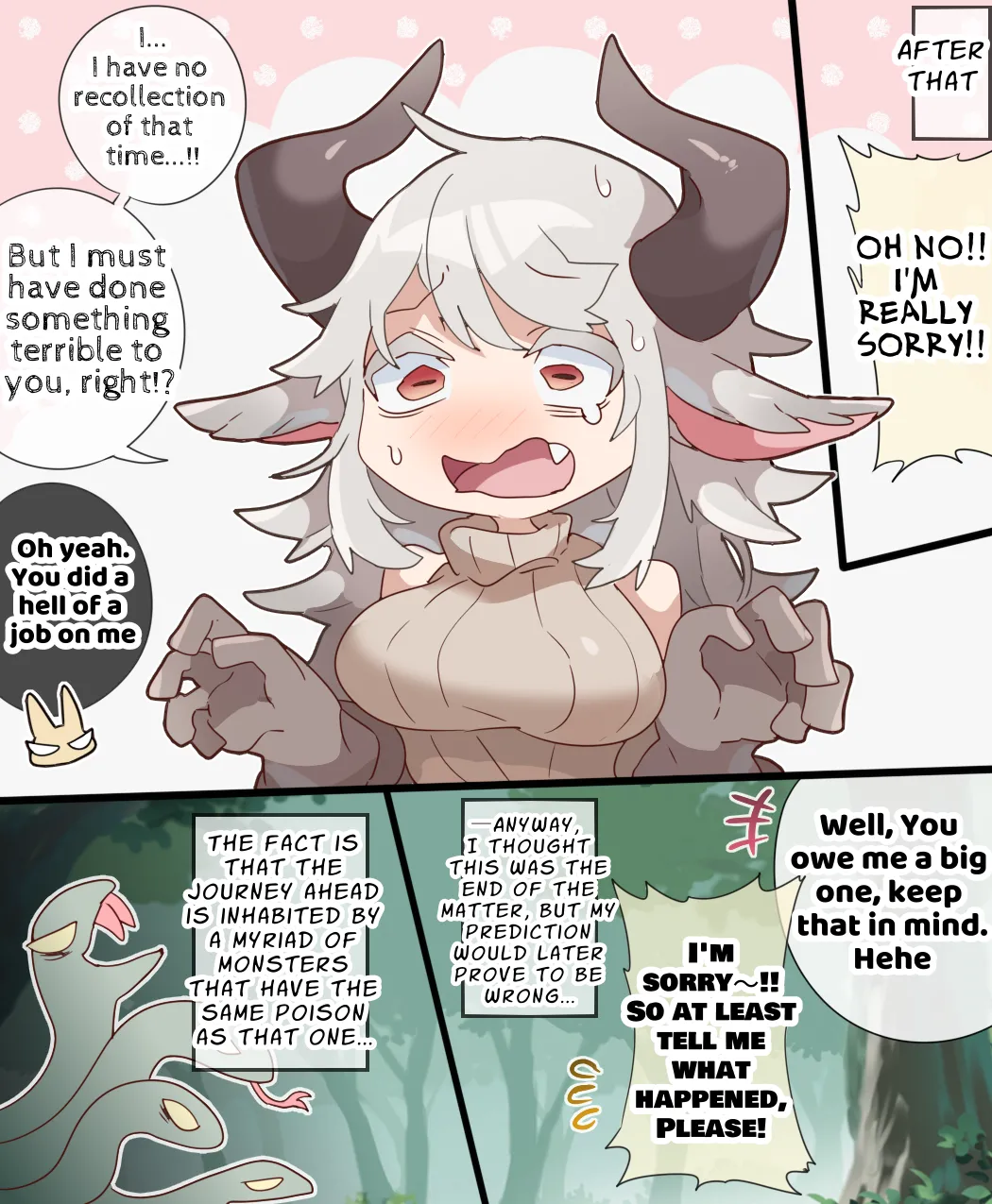 A vore cartoon about being swallowed whole by a confused fellow giant girl page 7 full