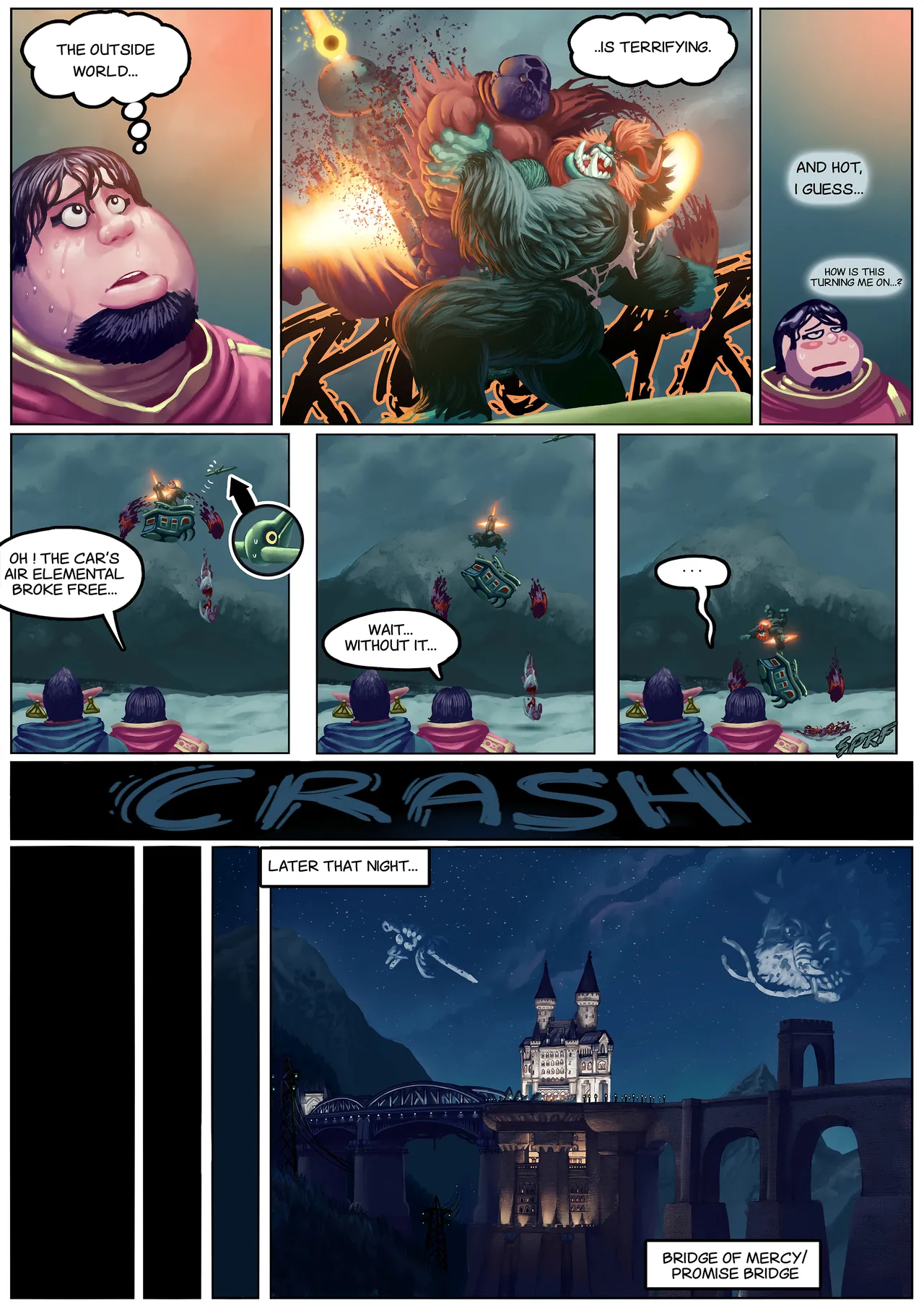 A Dragon, Burning page 12 full