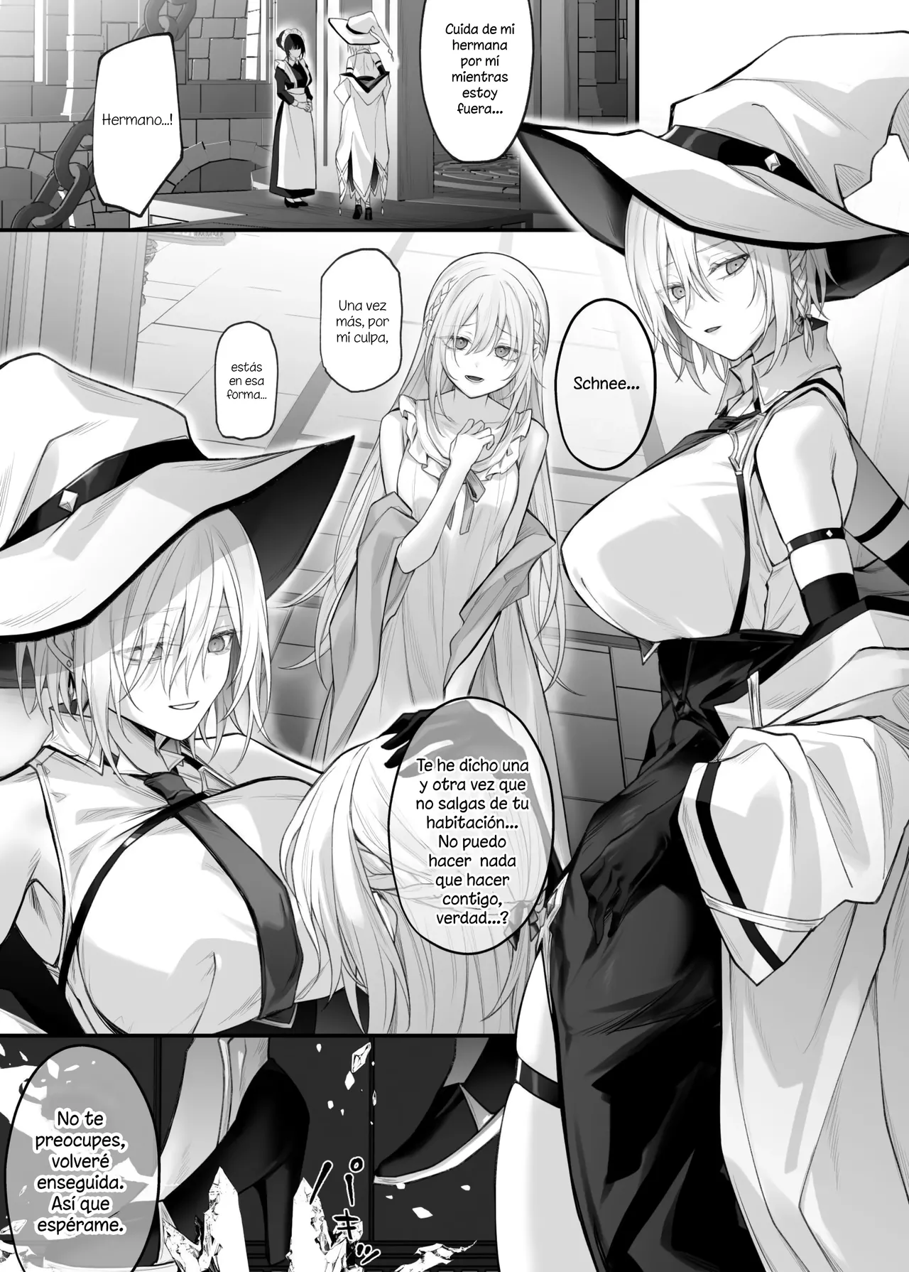 Juketsu no Majo Alexia wa Mou Otoko ni Modorenai | Alexia, la Bruja de la Sangre Maldita, ya no Puede Volver a ser Hombre page 2 full