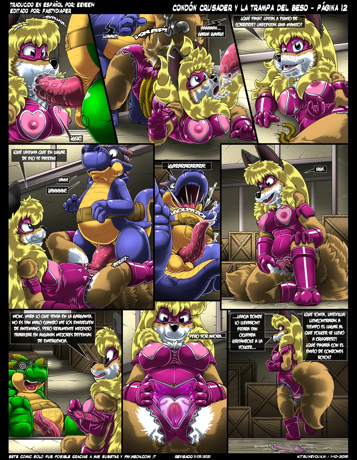 Condon Crusader Vol 2 - y la Trampa del Beso page 12 full