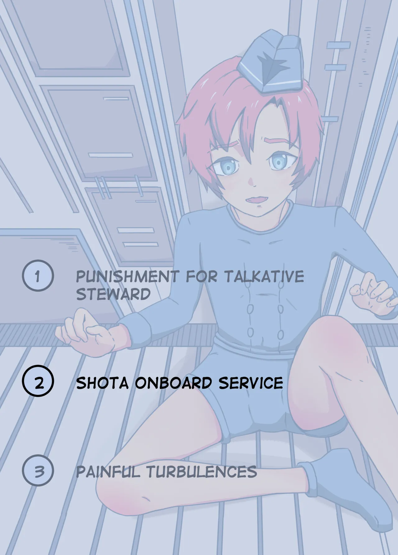 Elliot the flight attendant chapters 1-3 page 7 full