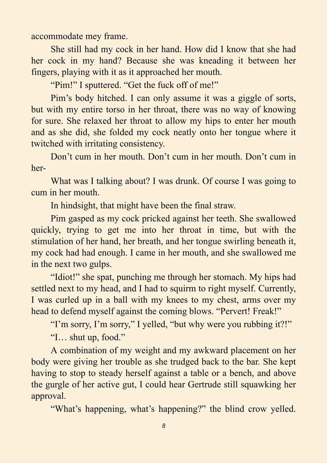 Stuck in another world where all the girls want to fuck and eat me 3.5 page 12 full