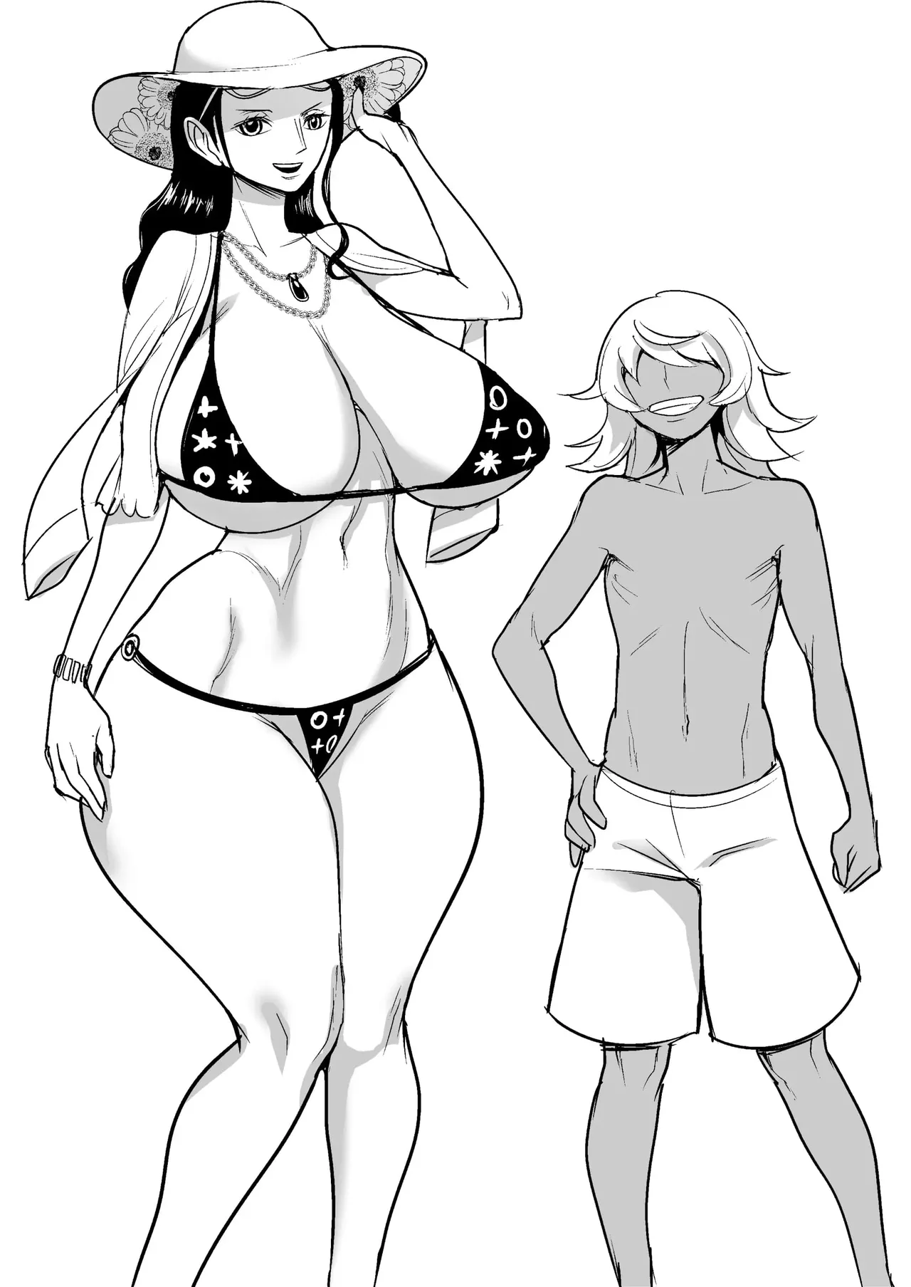 NamiRobi OneShota Vacance | NamiRobi OneShota Vacaciones page 4 full