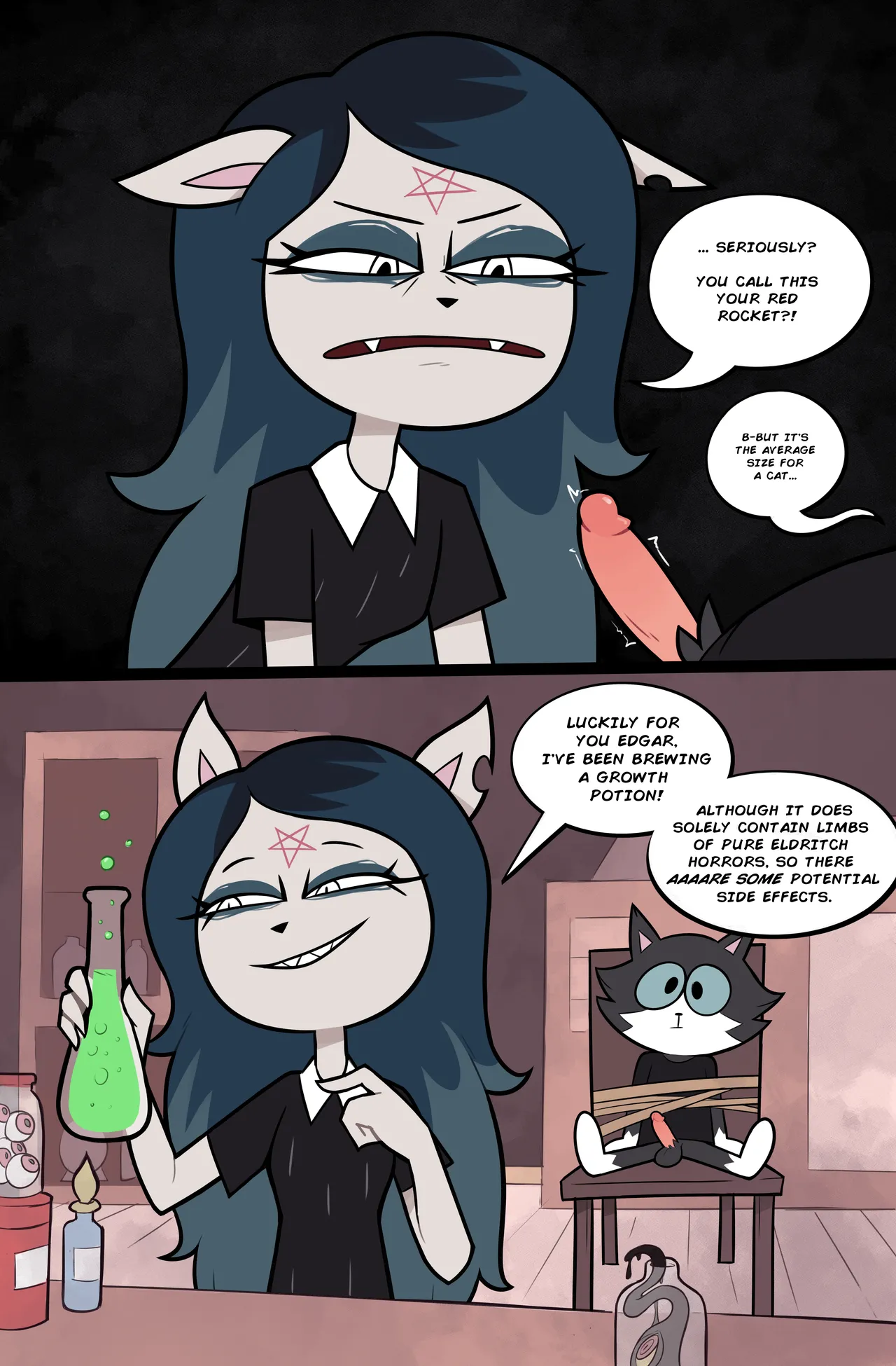 The Summonig Comic page 1 full