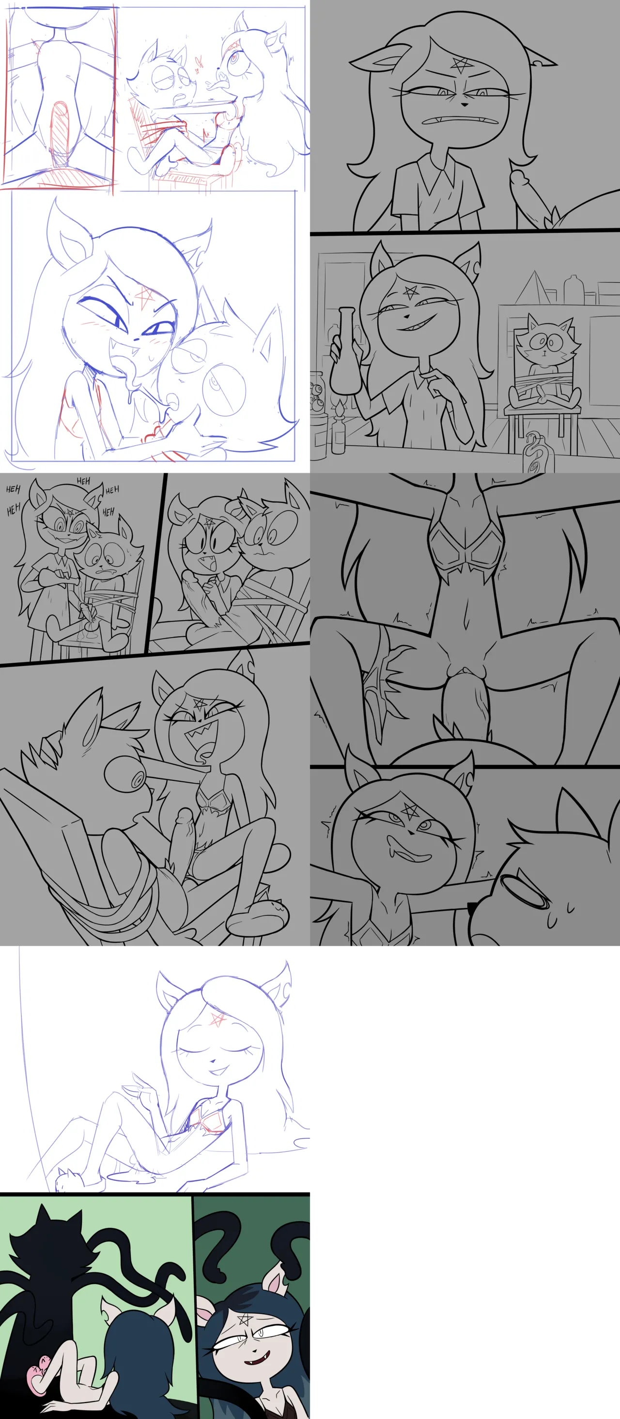 The Summonig Comic page 8 full