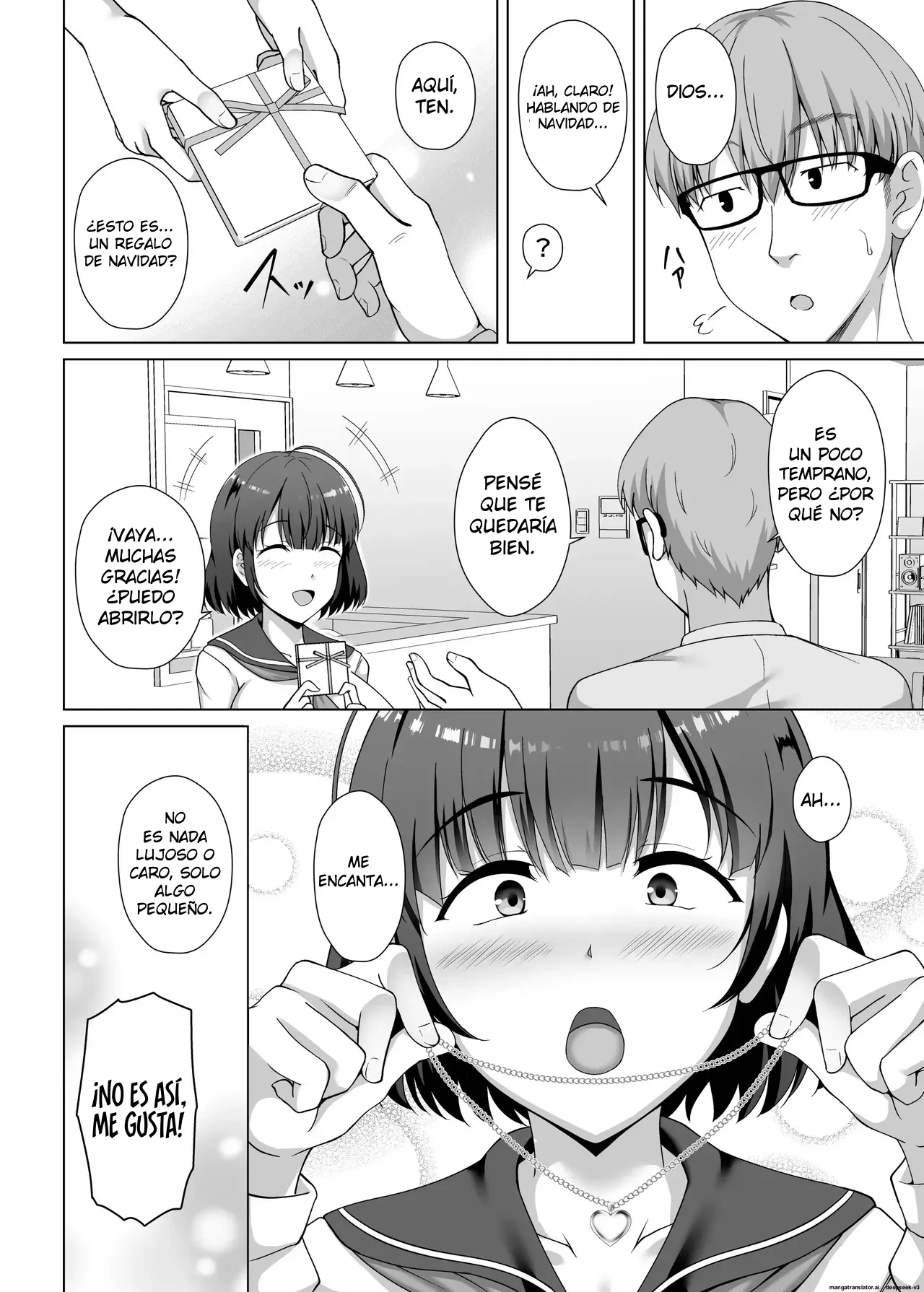 Imouto ga Asagaeri shita Christmas ~Teshio ni Kaketa Imouto wa Yarichin Kareshi ni Sei no Roku Jikan Kotteri Dakareteita~ | Mi Hermanita Llegó a Casa Temprano en la Mañana ~Mi Querida Hermana Pequeña, a Quien he Criado con Tanto Cuidado, Fue Completamente Violada por su Novio Playboy durante Seis Horas Apasionadas~ page 5 full