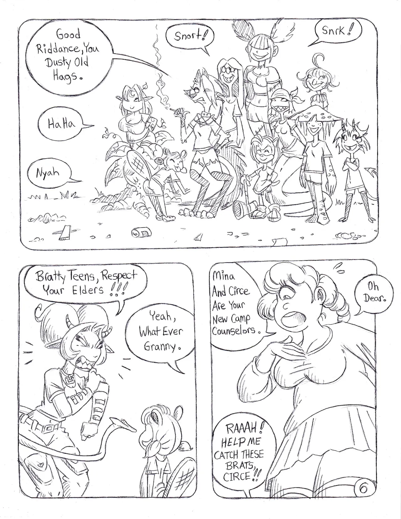  Monster Camp page 6 full