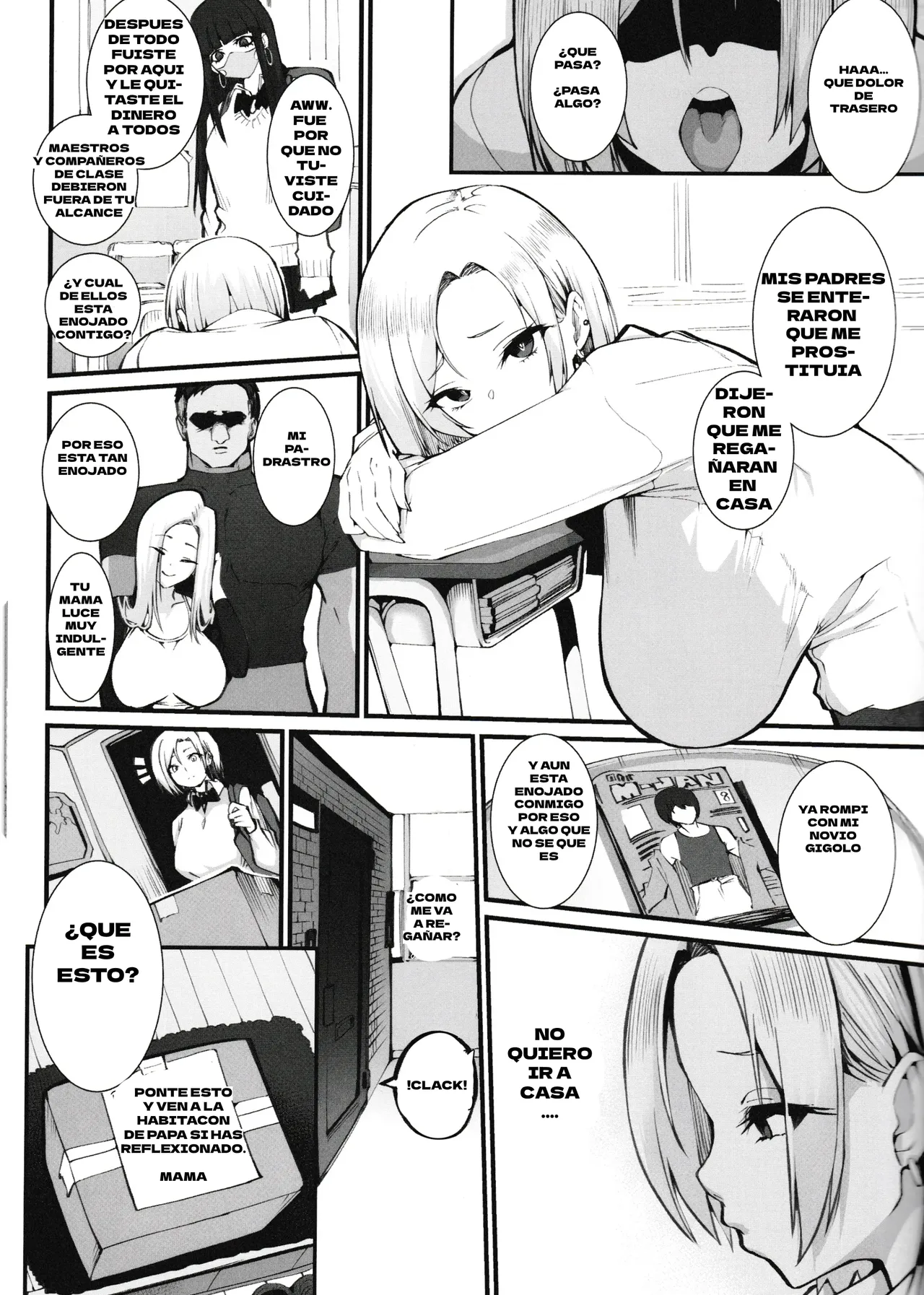 Gal Oyako No Egui Kasegikata | La Forma en la que Madre e Hija Gals Ganan Dinero page 2 full