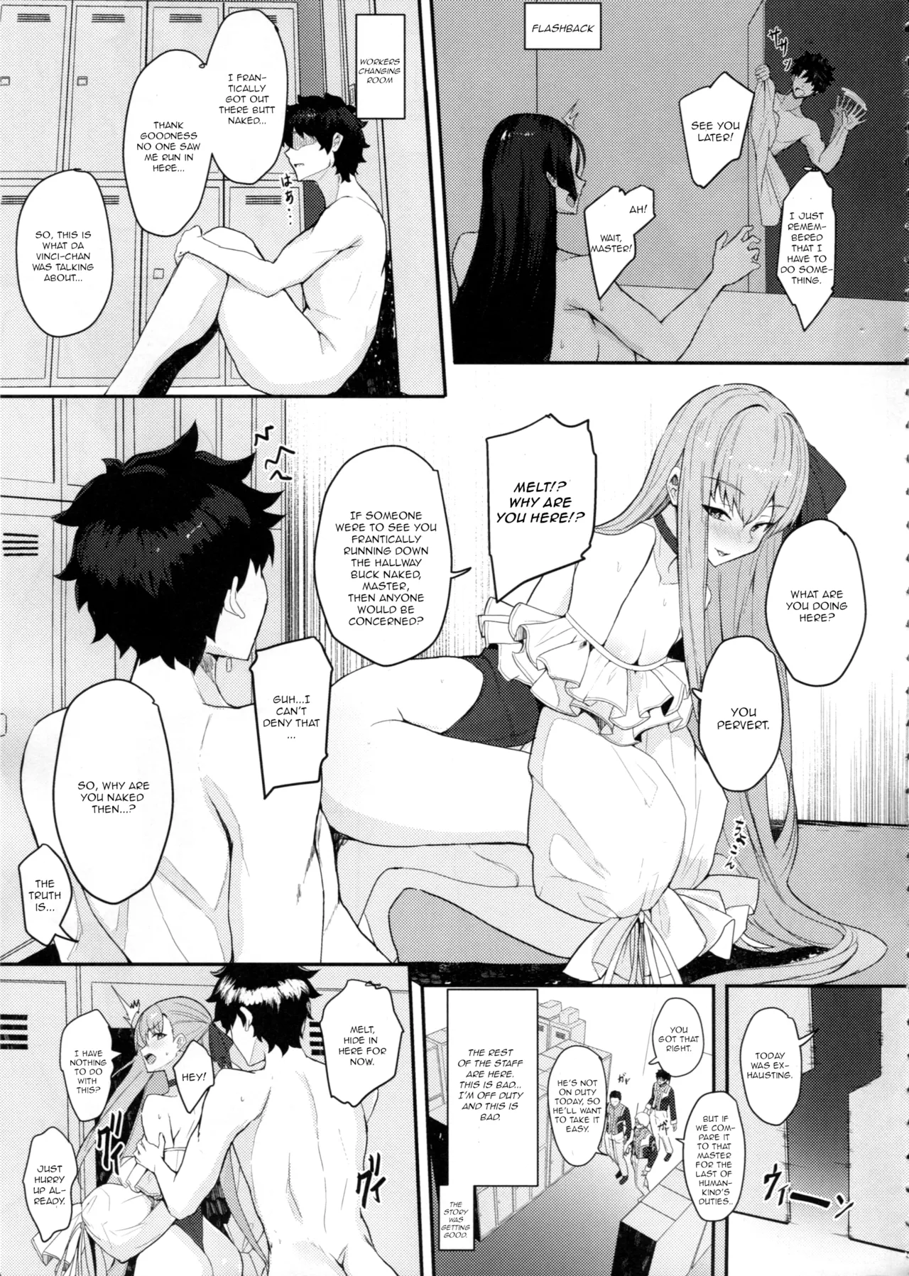 Chaldea Master no Wari to Isogashii Kyuujitsu page 8 full