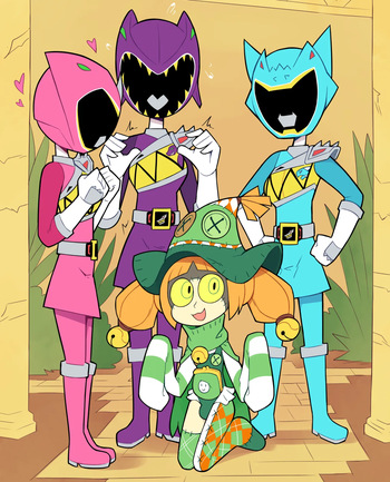 [Miscon] Luckyrou ft Kyoryuger Gals cover