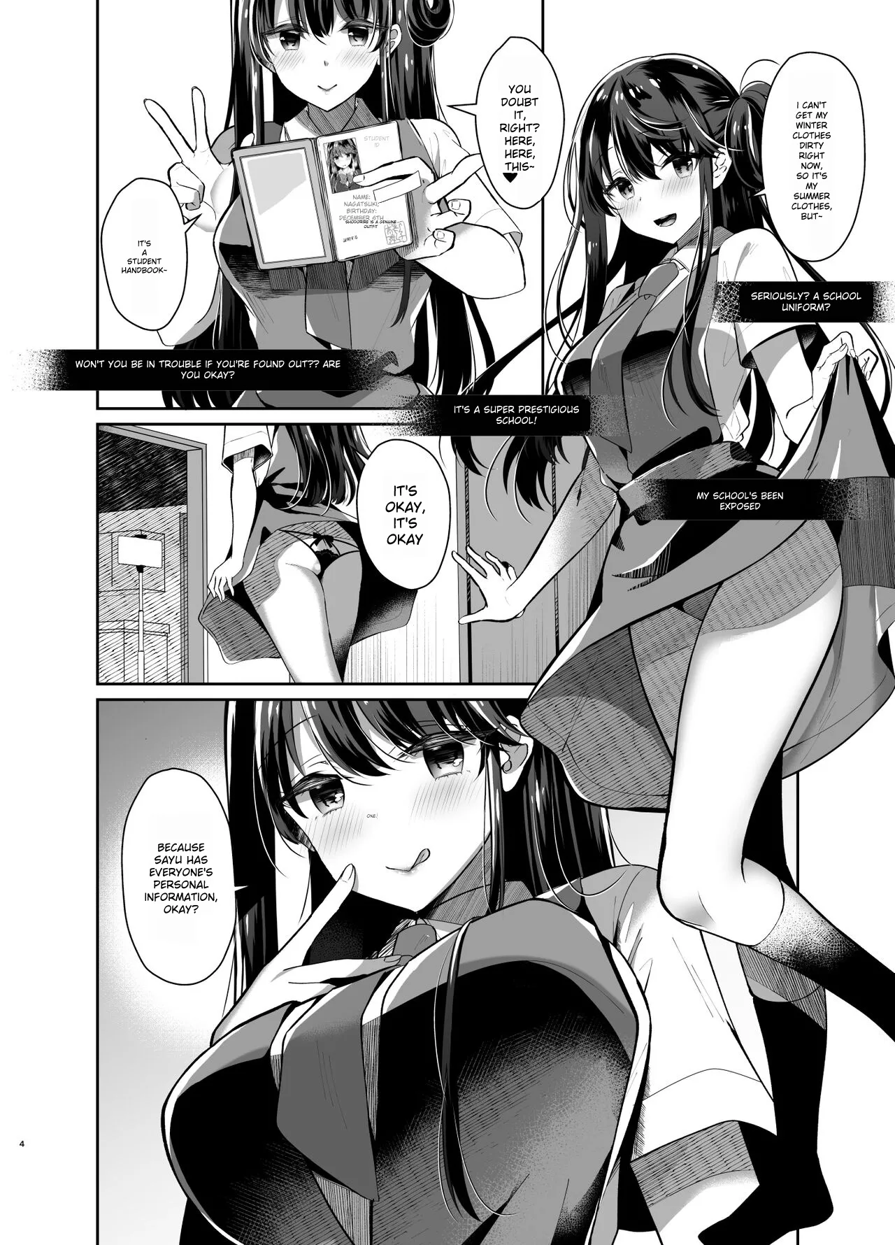 Bitch na Koakuma Sayuki-chan Kinshin Soukan Namahaishin page 3 full