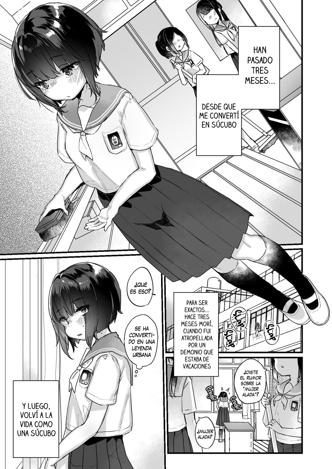 Naritakunai no ni Succubus ni Natte Shimatta Yamada-san - Yamada-san se convirtió en súcubo aunque ella no quería page 4 full